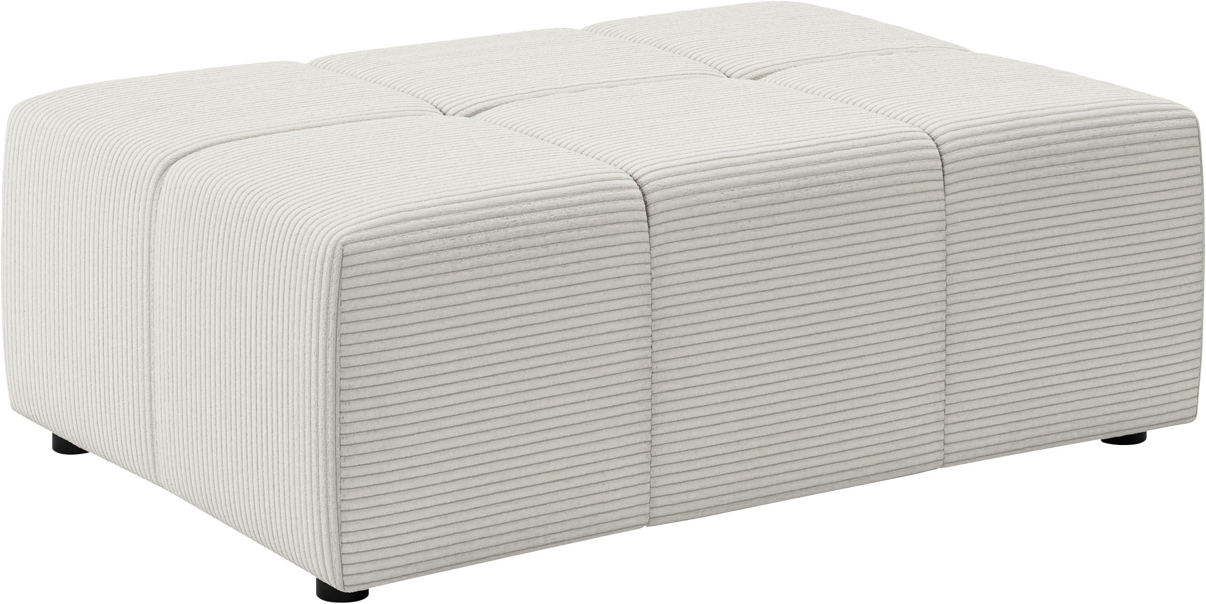 INOSIGN Polsterhocker »Ancona«, passend zur "Ancona"-Polsterserie, auch in Cord + Easy Care
