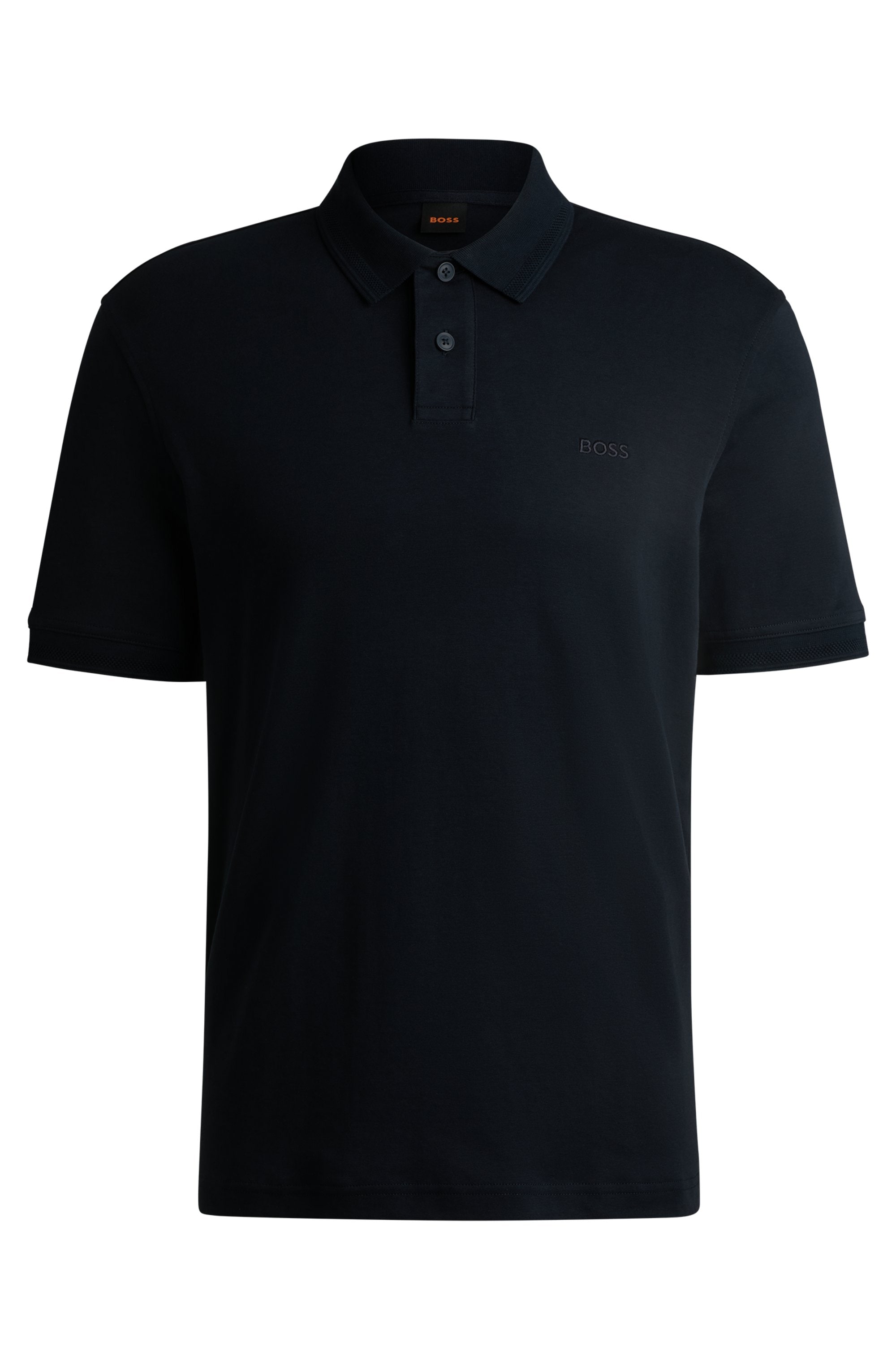 BOSS ORANGE Poloshirt »Pe_Interlock«, mit Polokragen