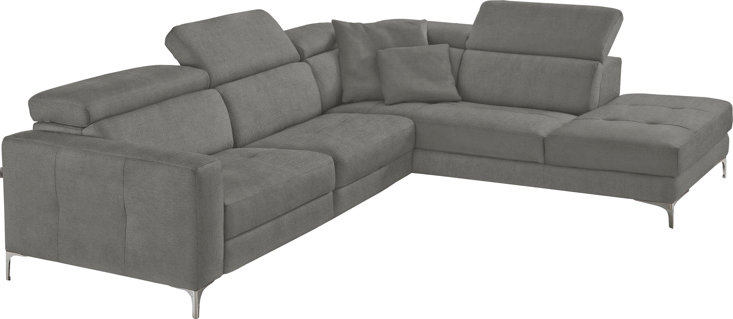 Ecksofa »Matt, hoher Sitzkomfort und aufwendige Detailverarbeitung, L-Form«, mit...