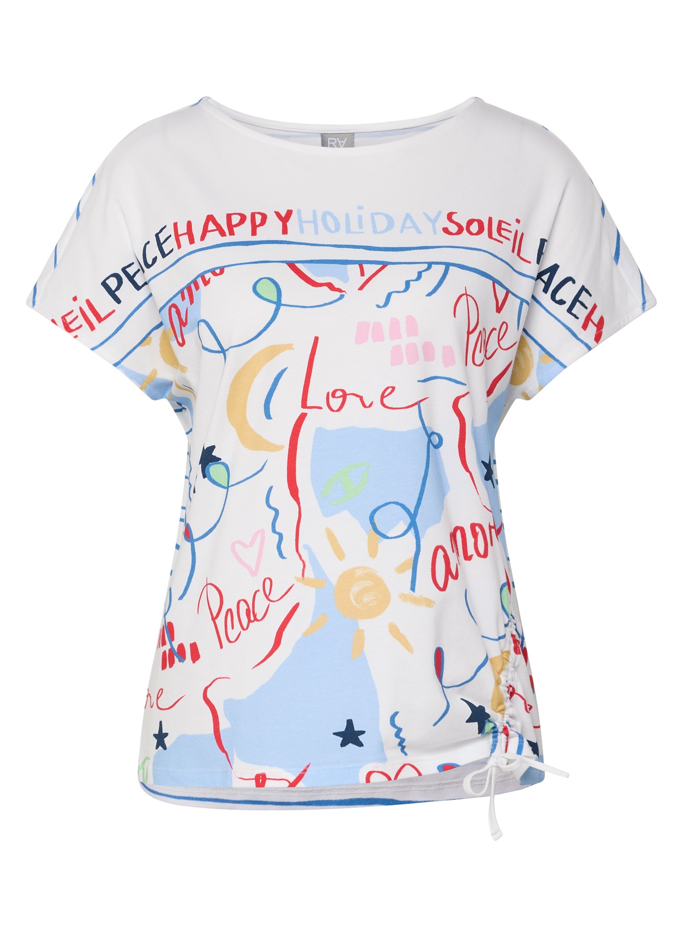 Rabe T-Shirt mit Print