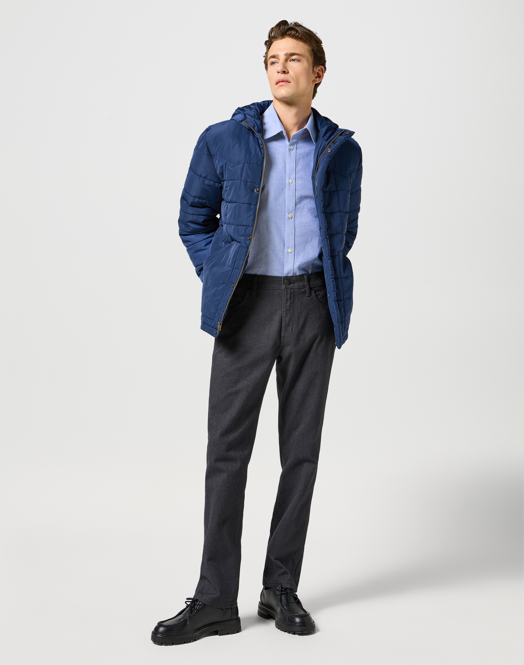 Wrangler 5-Pocket-Hose »GREENSBORO«, mit Reißverschluss