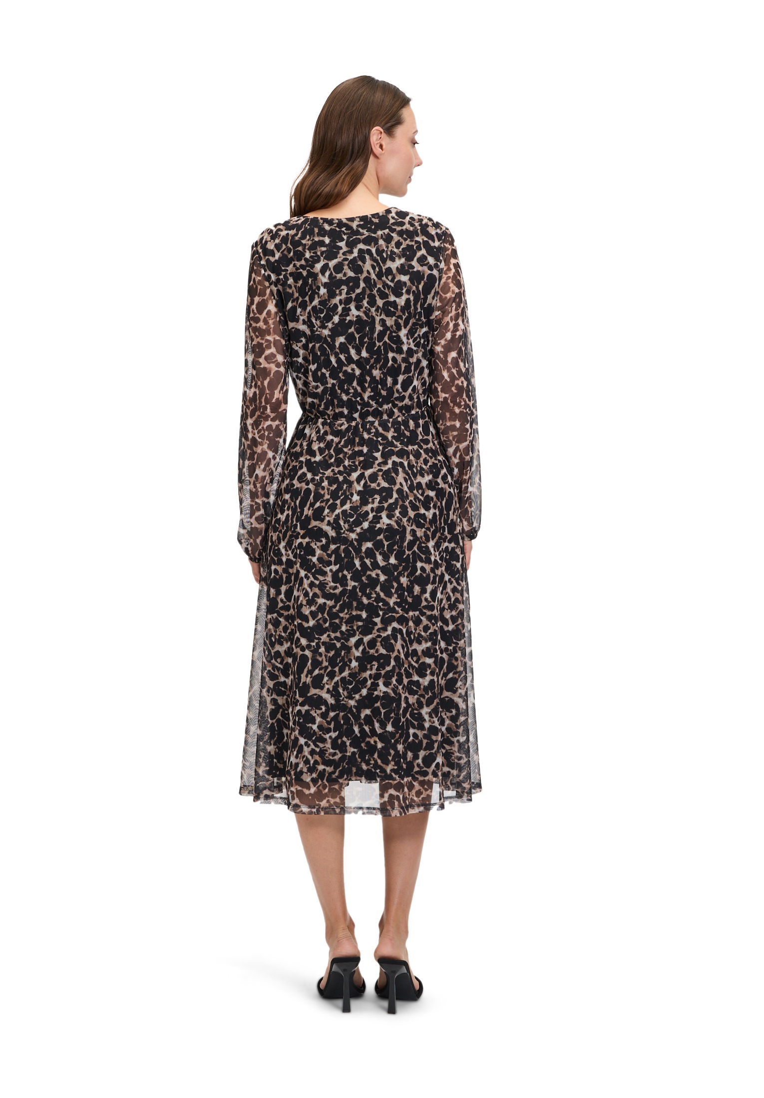 Betty&Co Midikleid »Midikleid mit V-Ausschnitt«