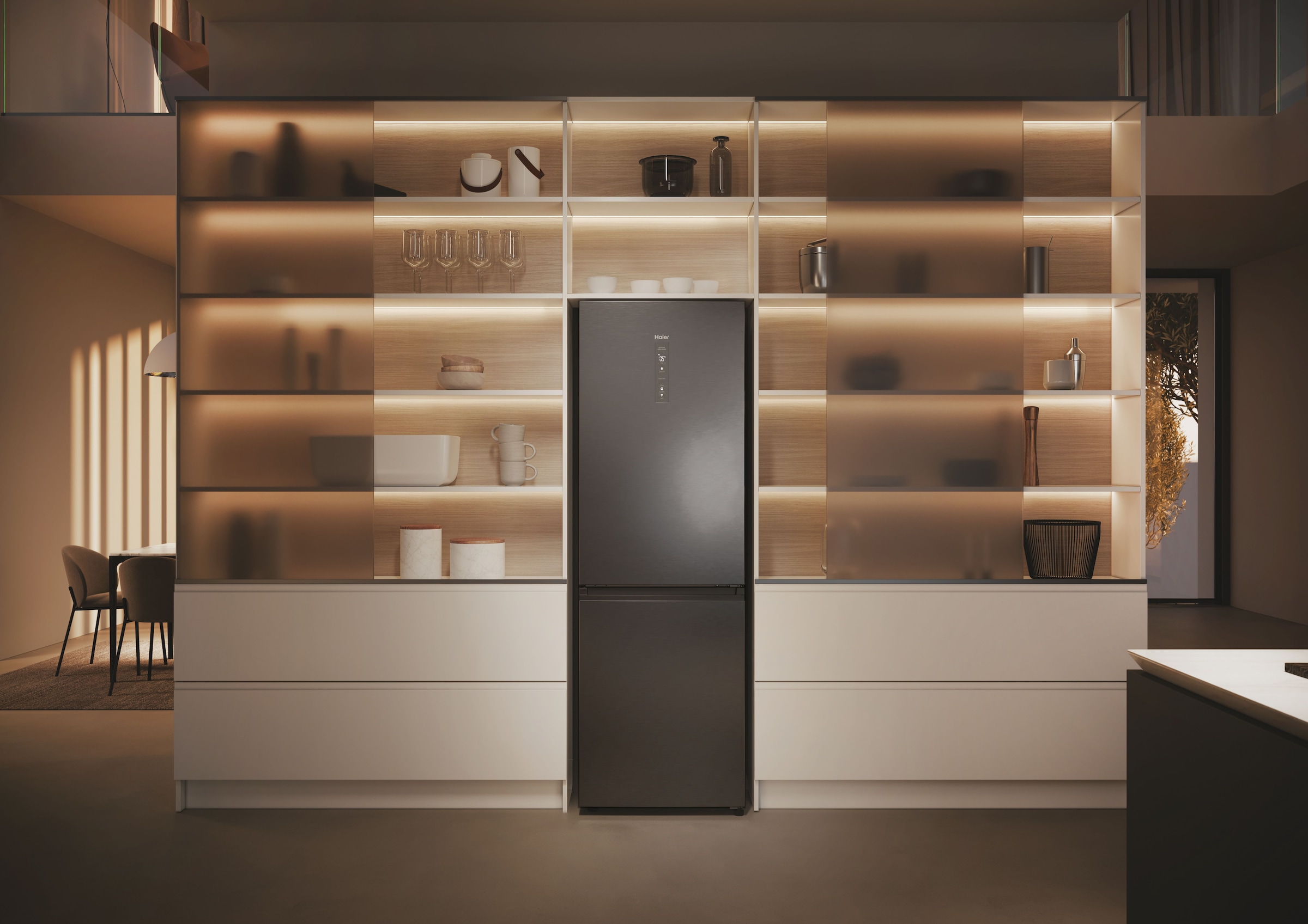 Haier Kühl-/Gefrierkombination »HDPW5618CNPD«