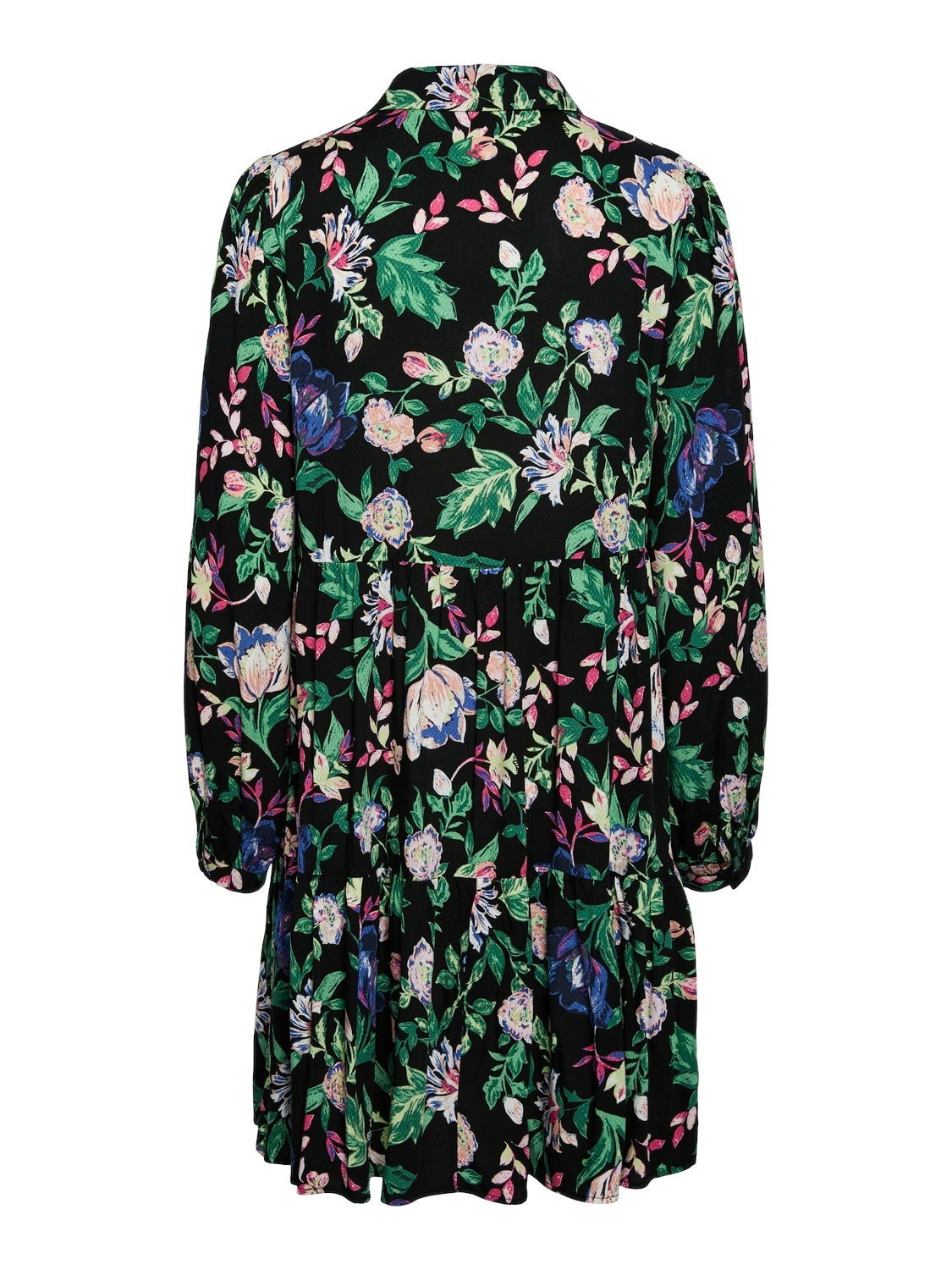 Y.A.S Hemdblusenkleid »YASALIRA LS SHIRT DRESS S. NOOS«, mit Volant