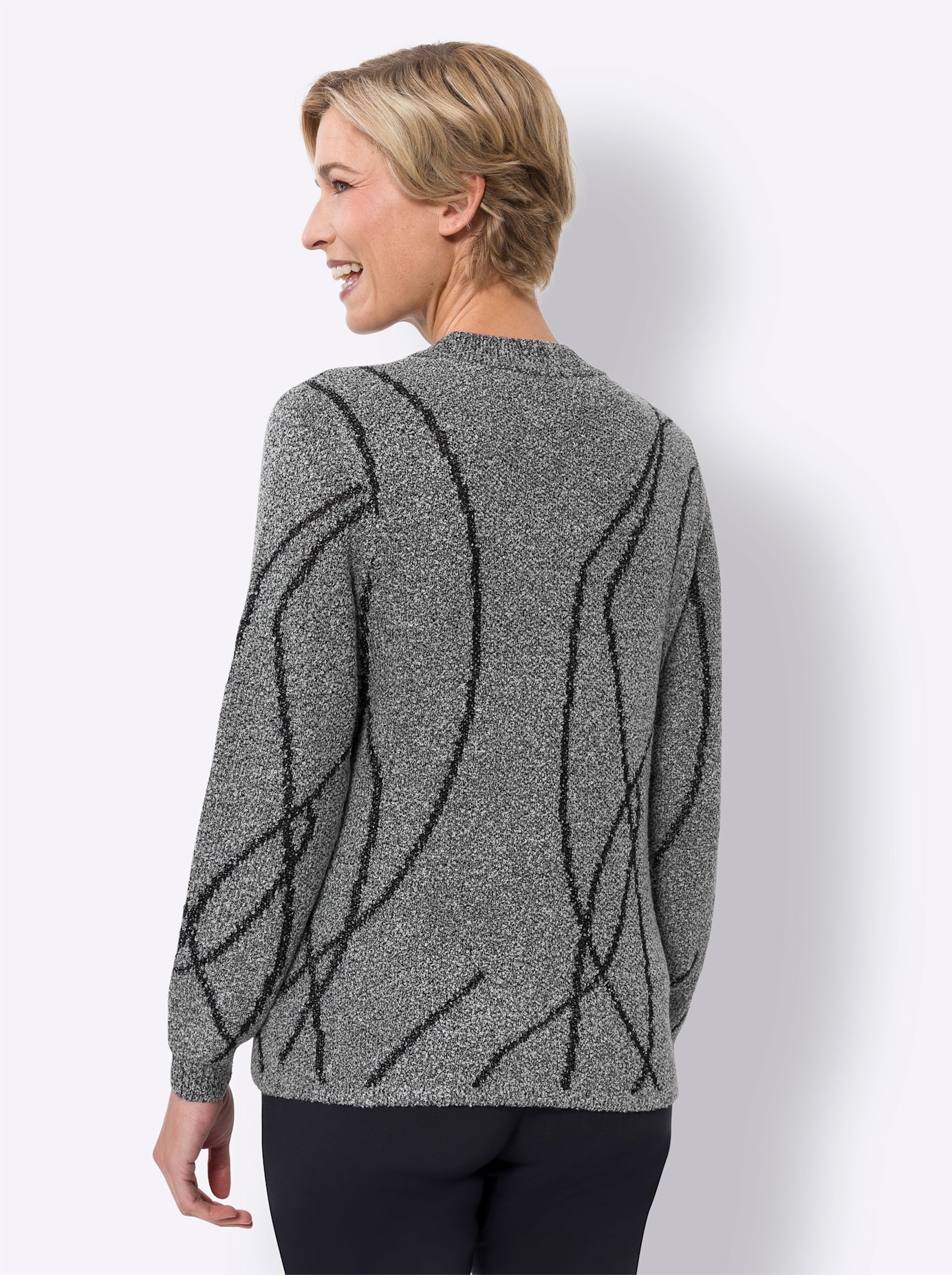 Classic Basics Strickpullover »Bouclé-Pullover«
