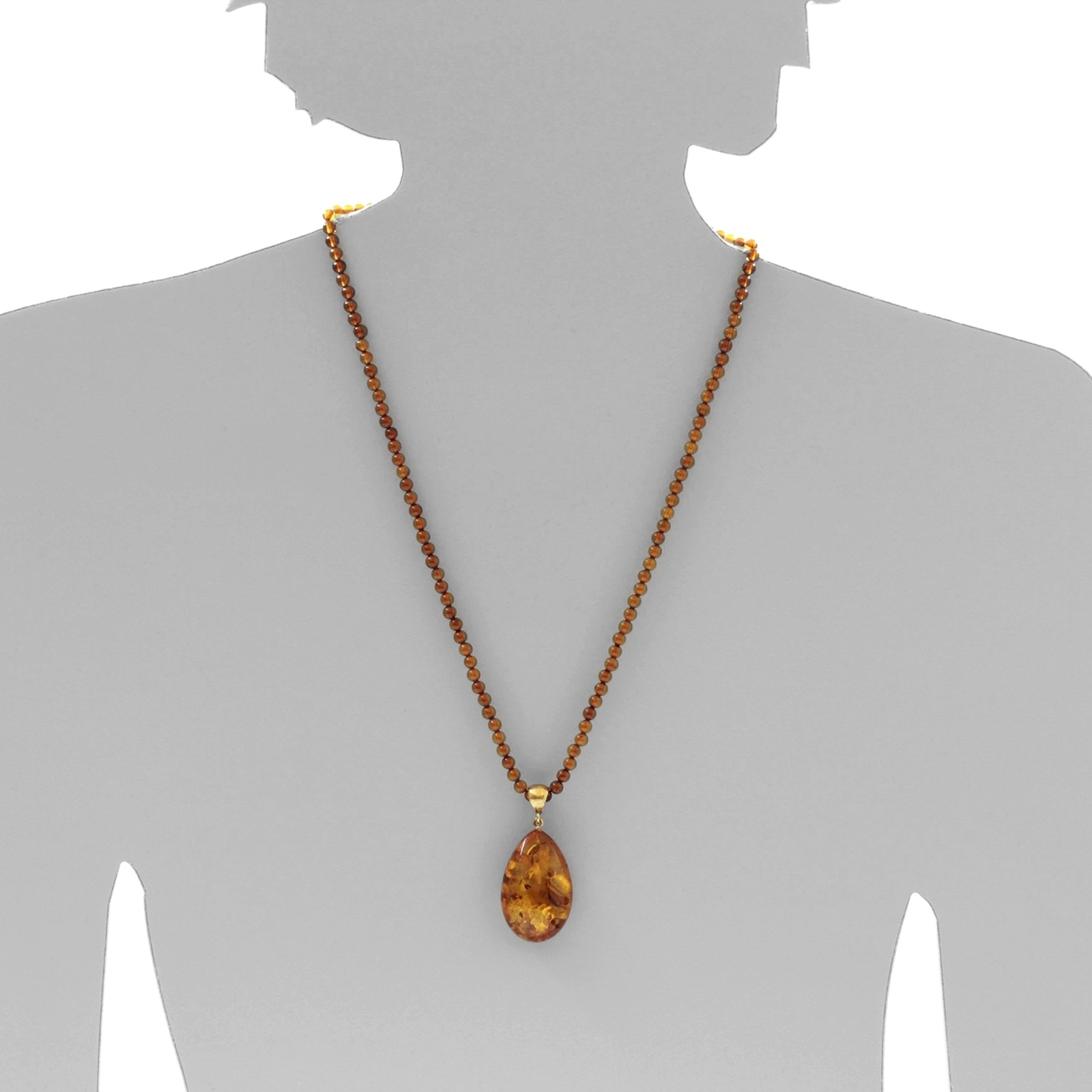 OSTSEE-SCHMUCK Kette ohne Anhänger »- Danielle - Bernstein - ,«