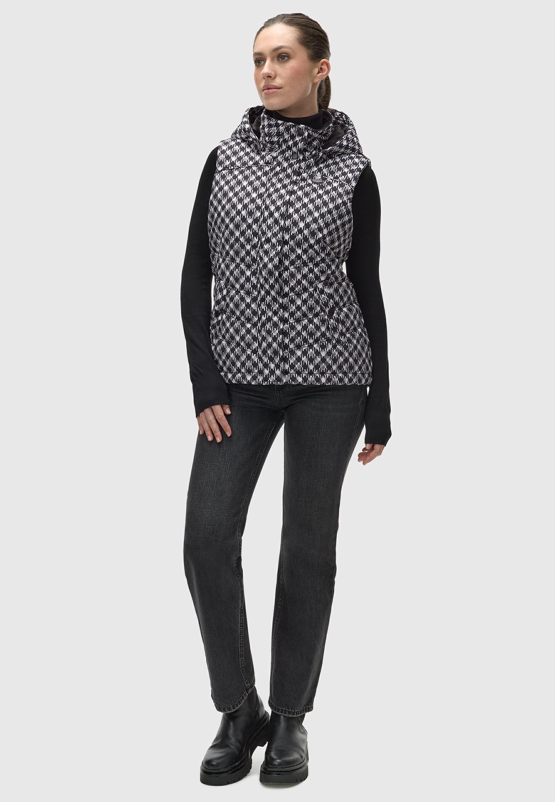 Ragwear Steppweste »Steppweste Hesty Print«