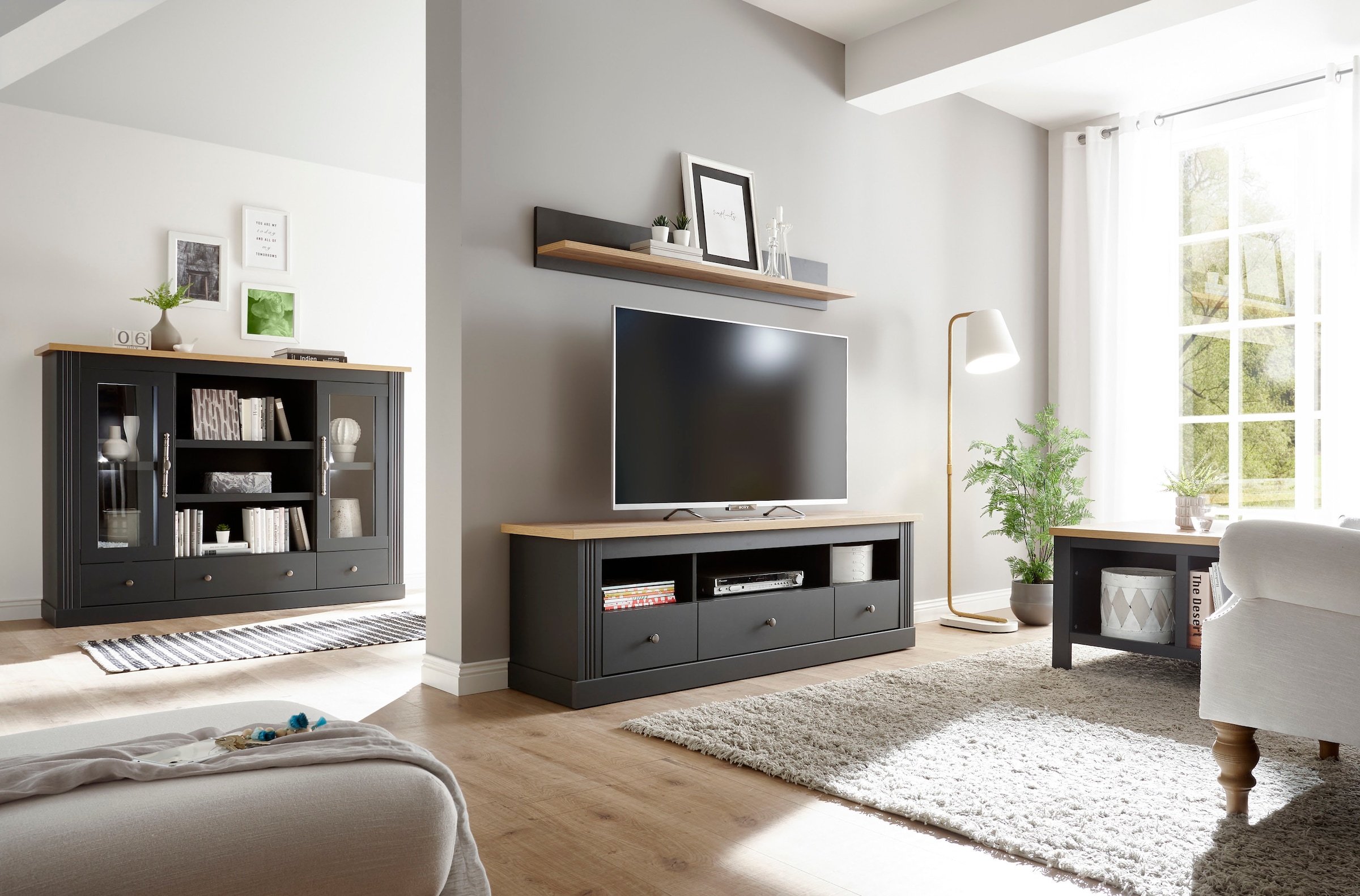 Home affaire Lowboard »Westminster«, im angesagten Landhaus-Look