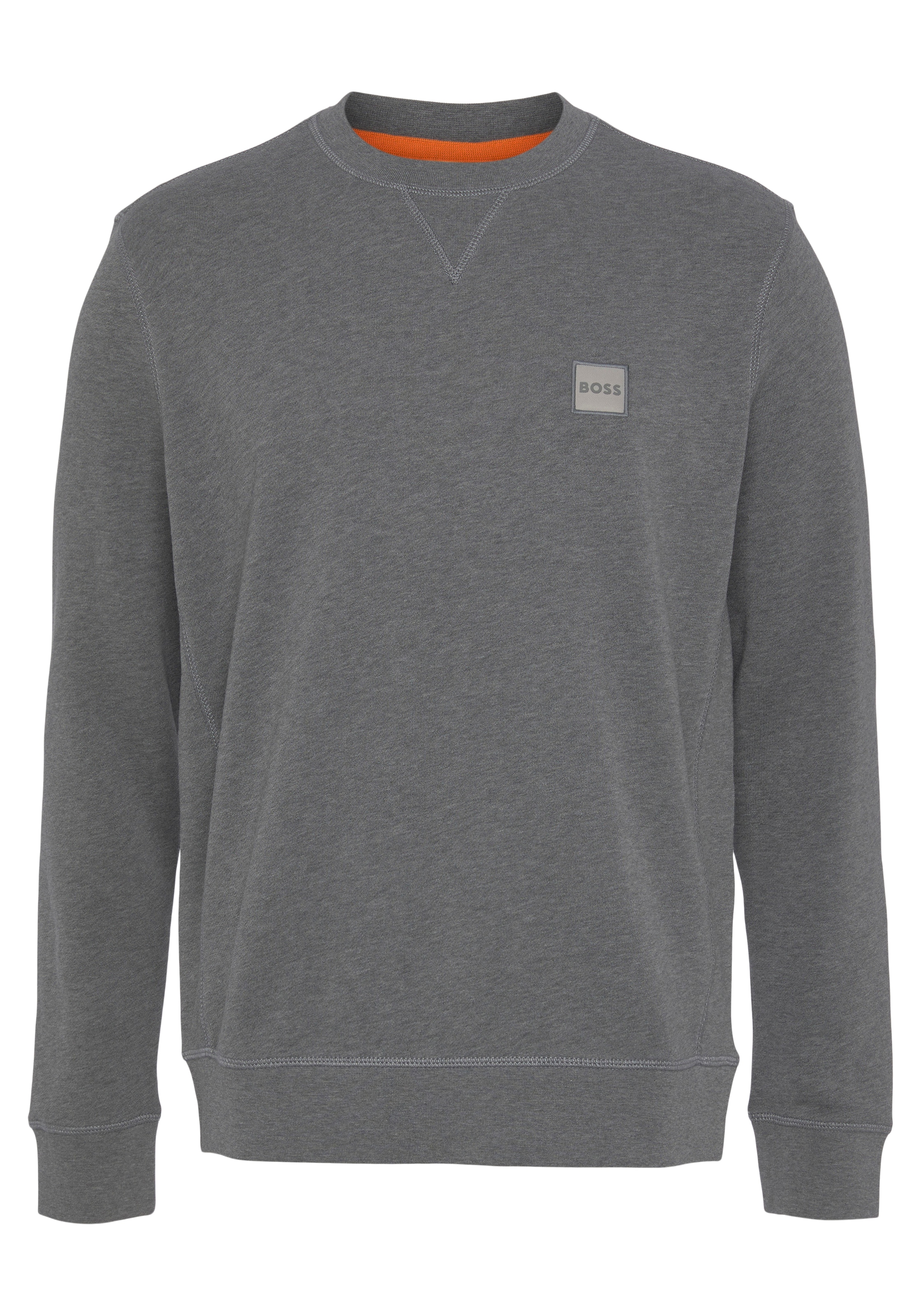 BOSS ORANGE Sweatshirt »Westart«, mit aufgesticktem BOSS Logo bei ♕