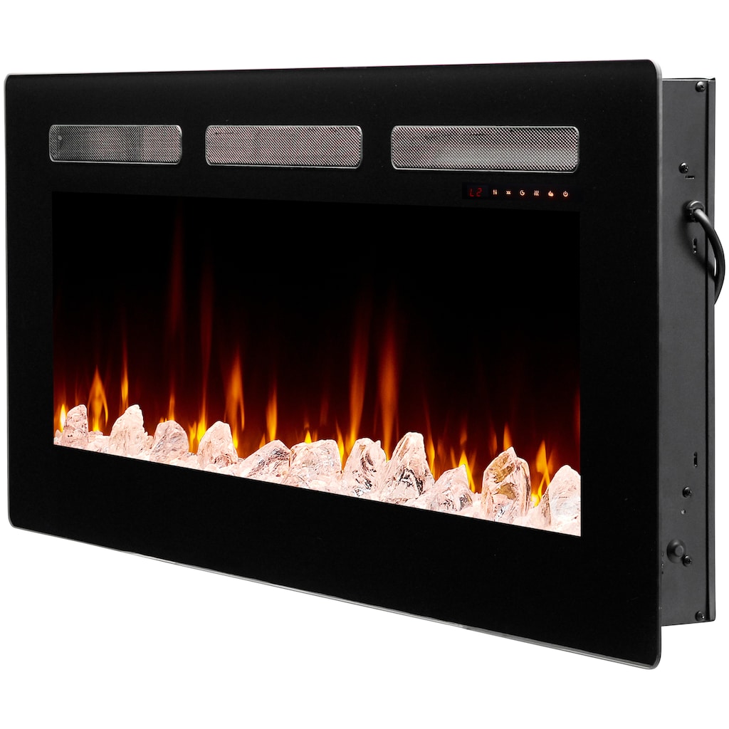 Dimplex Elektrokamin »Sierra 48"«, schwarz,mit Heizung, Fernbedienung, App, Optiflame® Flammeneffekt