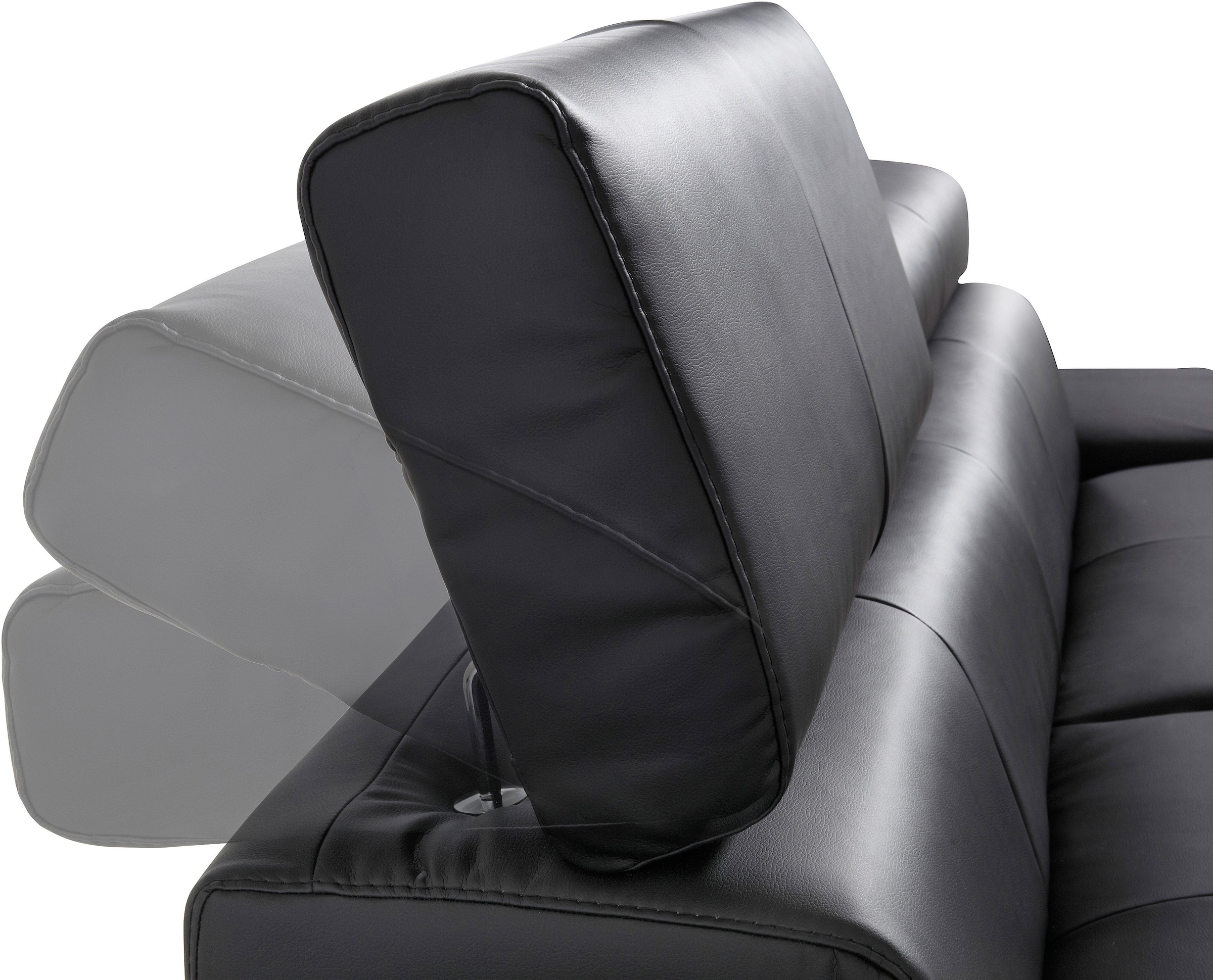 COTTA 3-Sitzer »Enterprise«, Big-Sofa, mit Armteilverstellung & Kopfteilverstellung