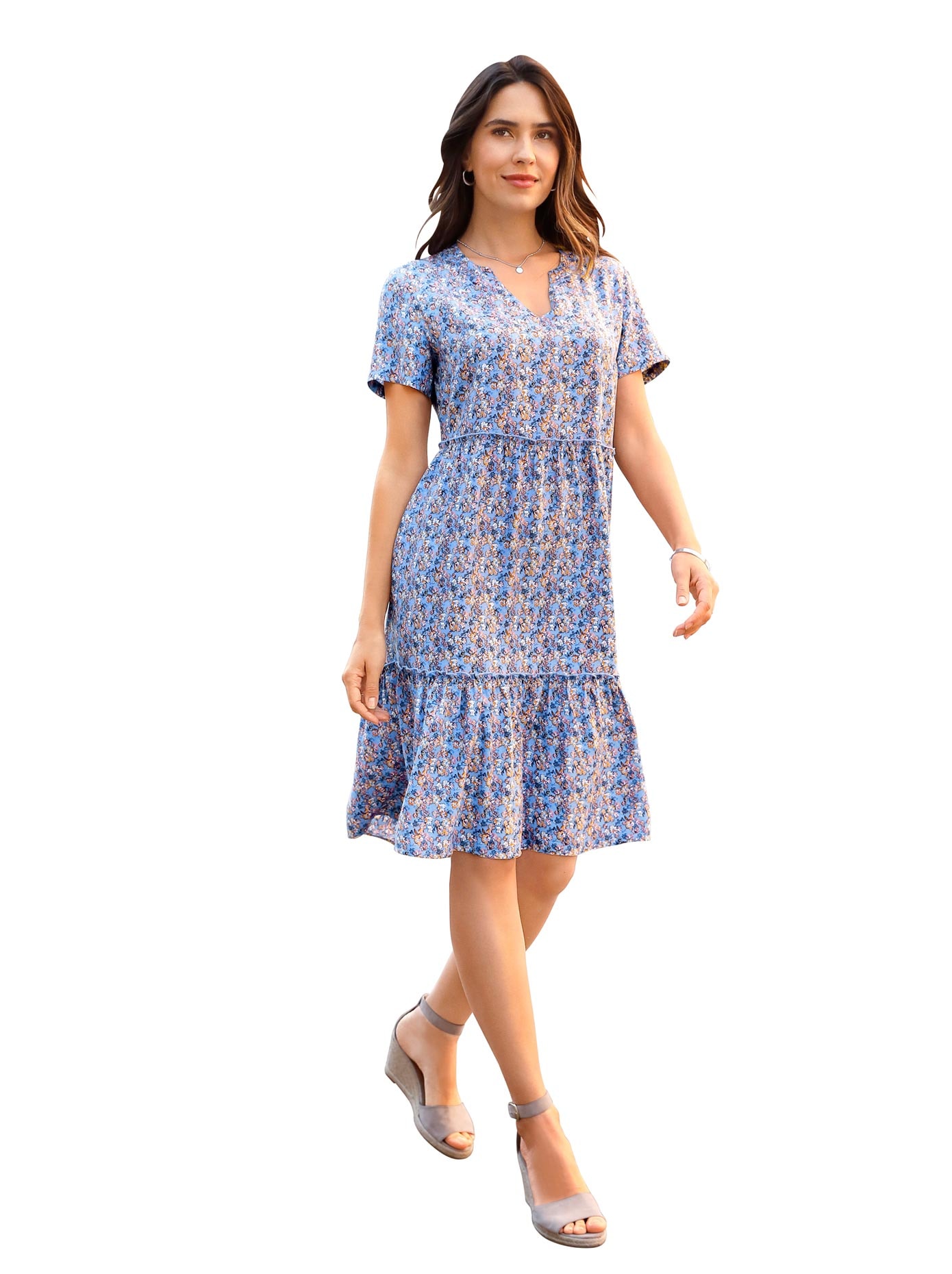 Classic Basics Druckkleid »Druck-Kleid«