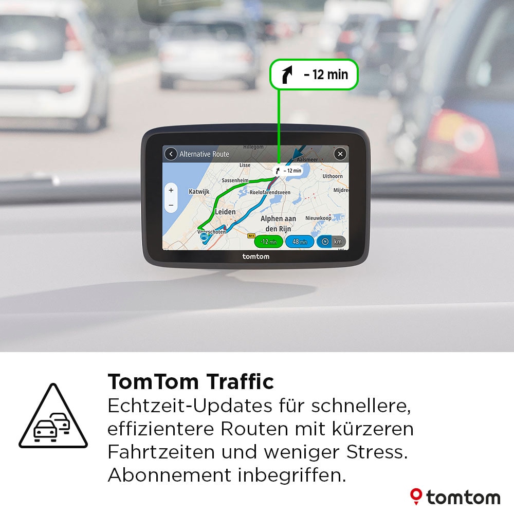 TomTom PKW-Navigationsgerät »GO Classic 5Zoll (2te Generation)«, (Zentraleuropa)