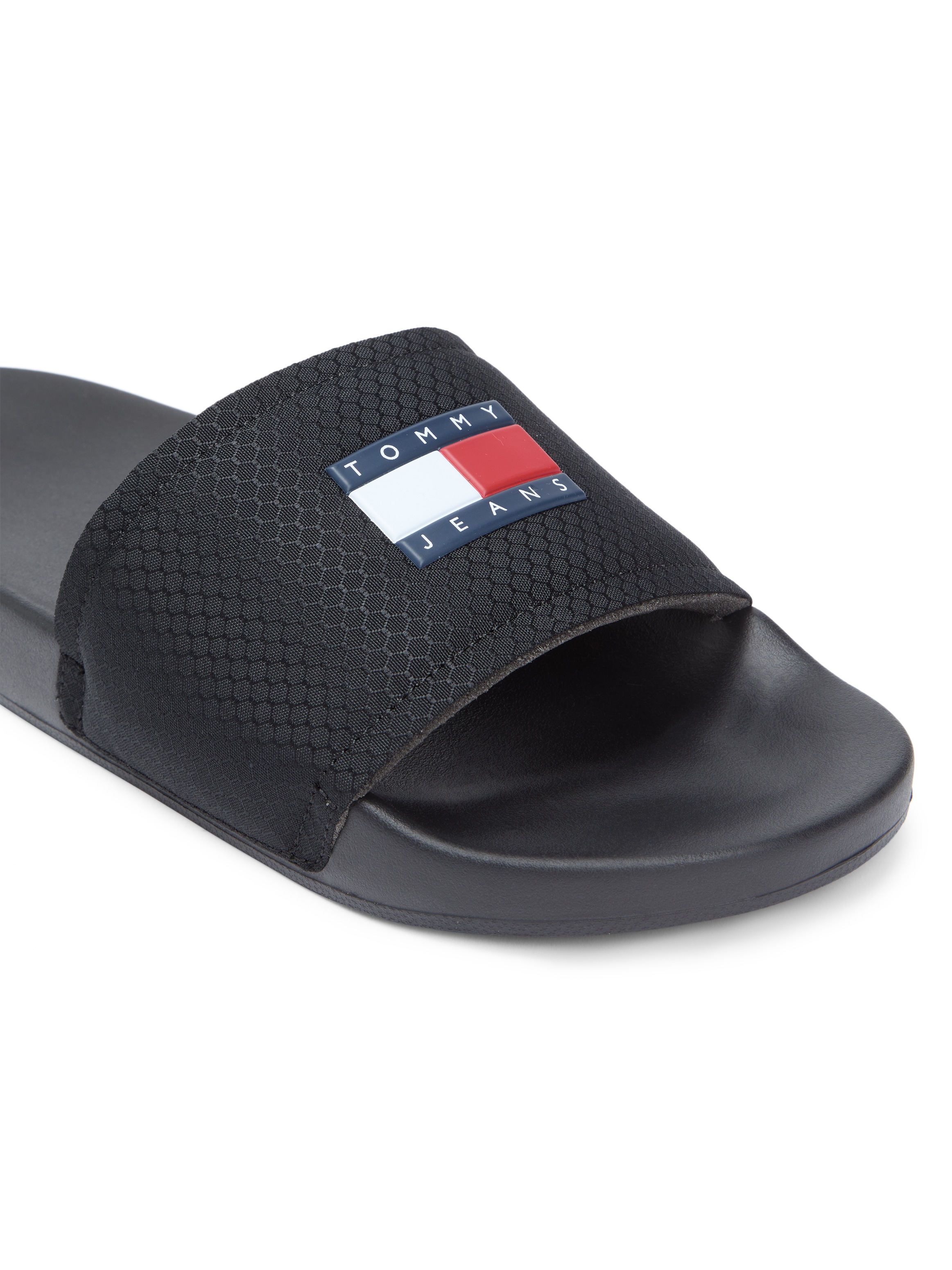 Tommy Jeans Pantolette »TJM POOL SLIDE«  , Sommerschuh, Badeschuh, Hausschuh mit Logoschriftzug