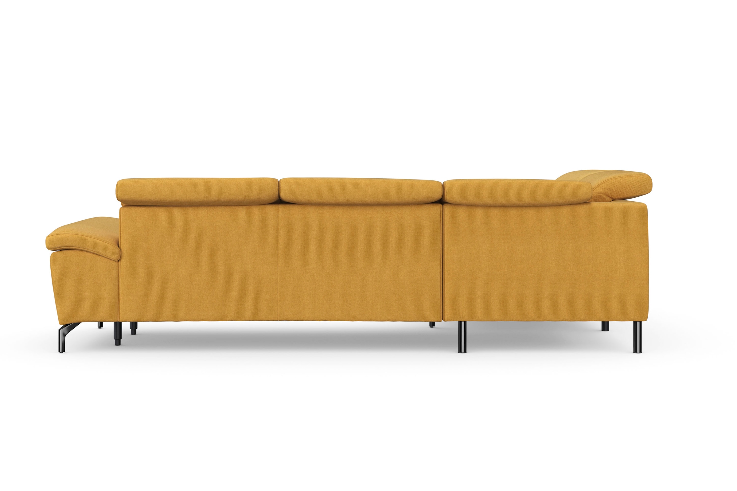 sit&more Ecksofa »Cool L-Form«, wahlweise mit Kopfteilverstellung und Vorziehsitz motorisch
