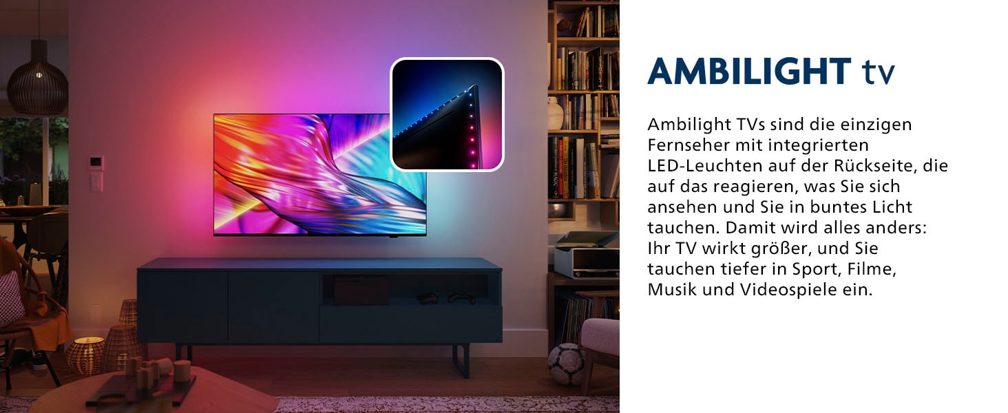 Philips LED-Fernseher »75PUS8909/12«, 4K Ultra HD, Smart-TV