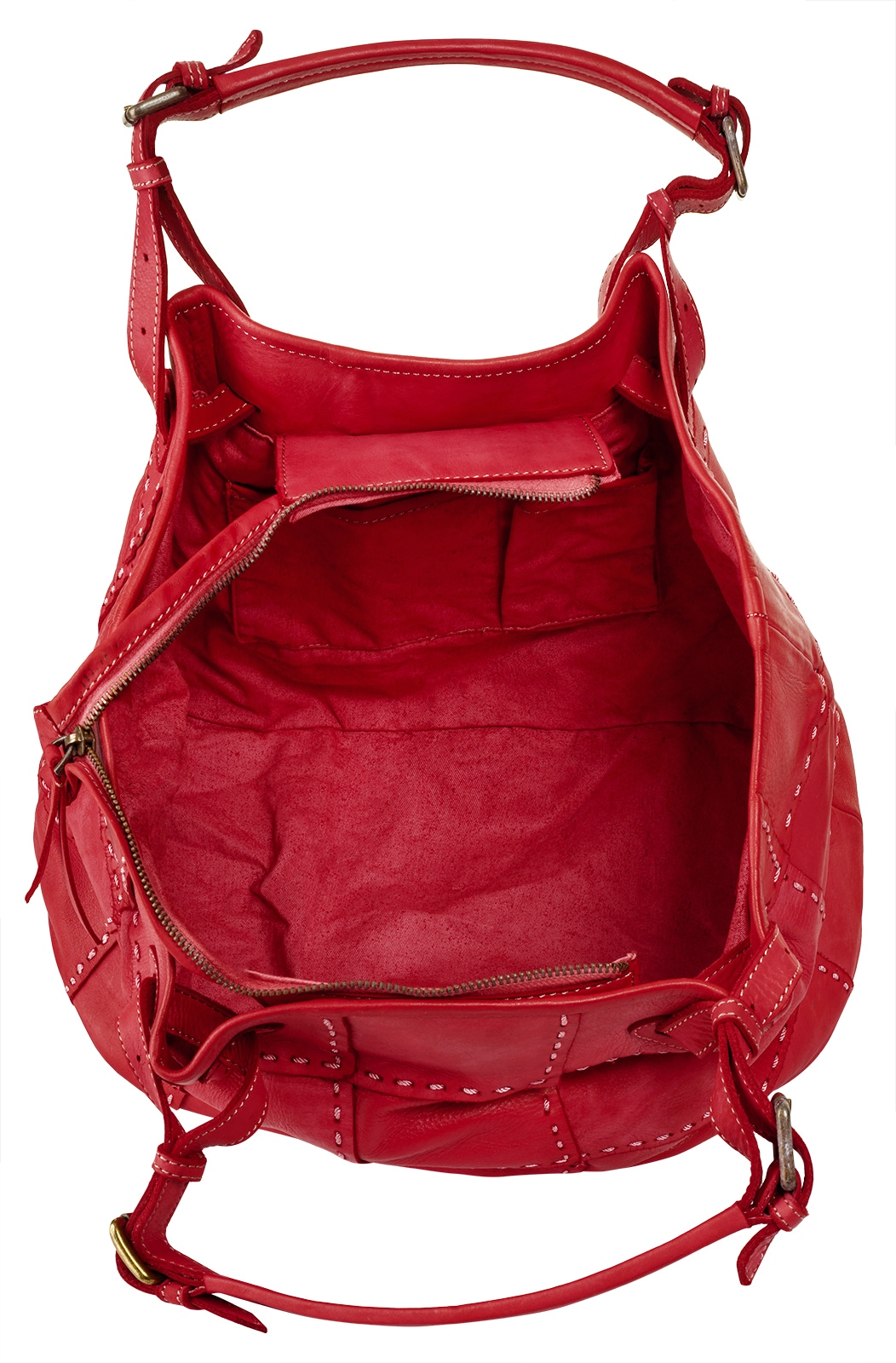Samantha Look Shopper, echt Leder, Made in Italy