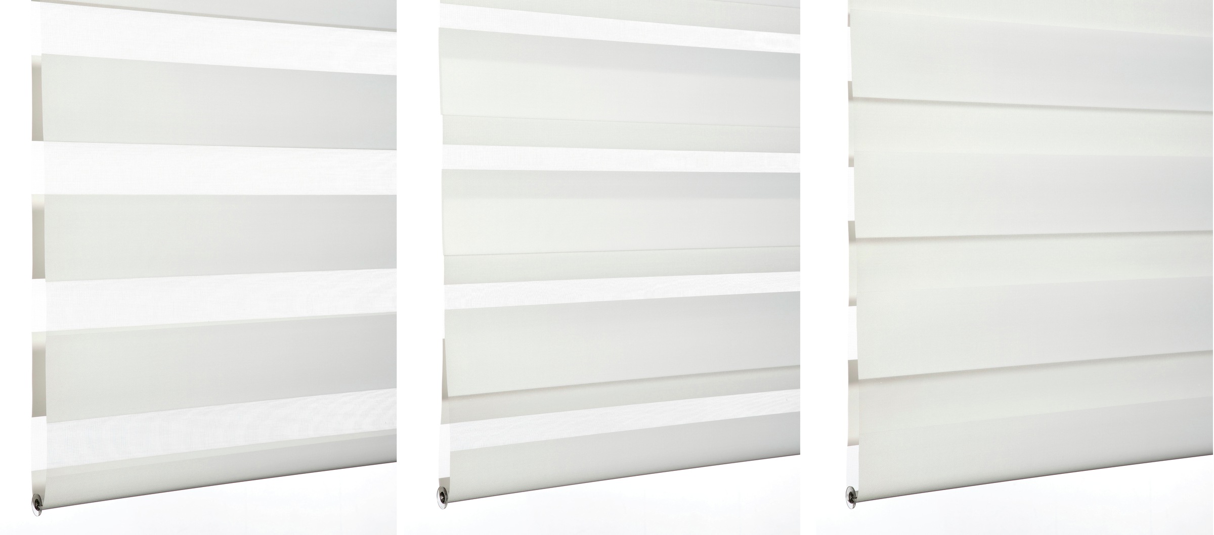 SCHÖNER WOHNEN-Kollektion Doppelrollo »Tilda«, transparent, Sichtschutz, mit Bohren/ohne Bohren, freihängend, geklemmt, silberne oder weiße Rollo-Technik