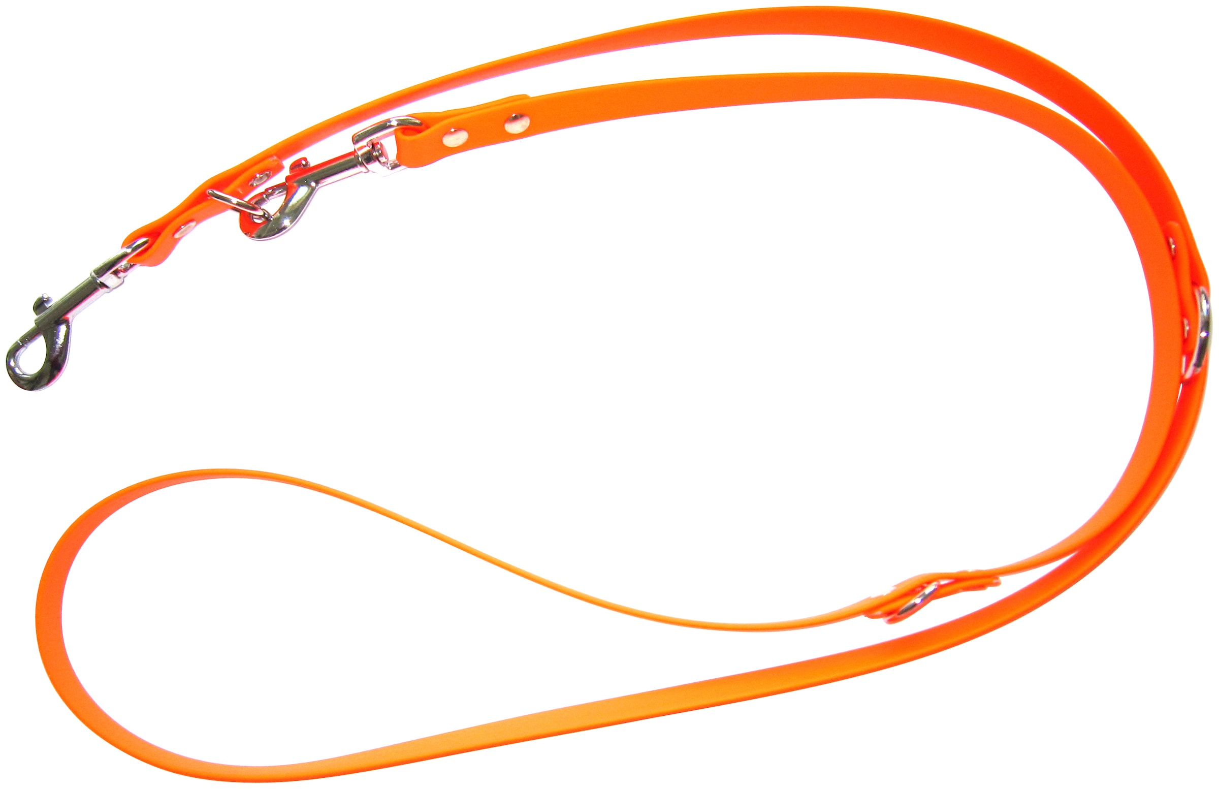 HEIM Hundeleine »Biothane«, orange, B: 0,9 cm, versch. Längen