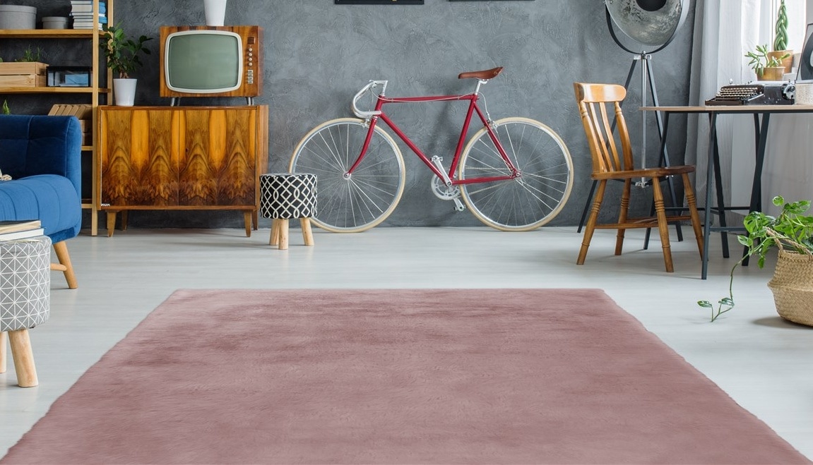 calo-deluxe Hochflor-Teppich »Vogesen 212«, rechteckig, 45 mm Höhe, Kunstfell, Wohnzimmer