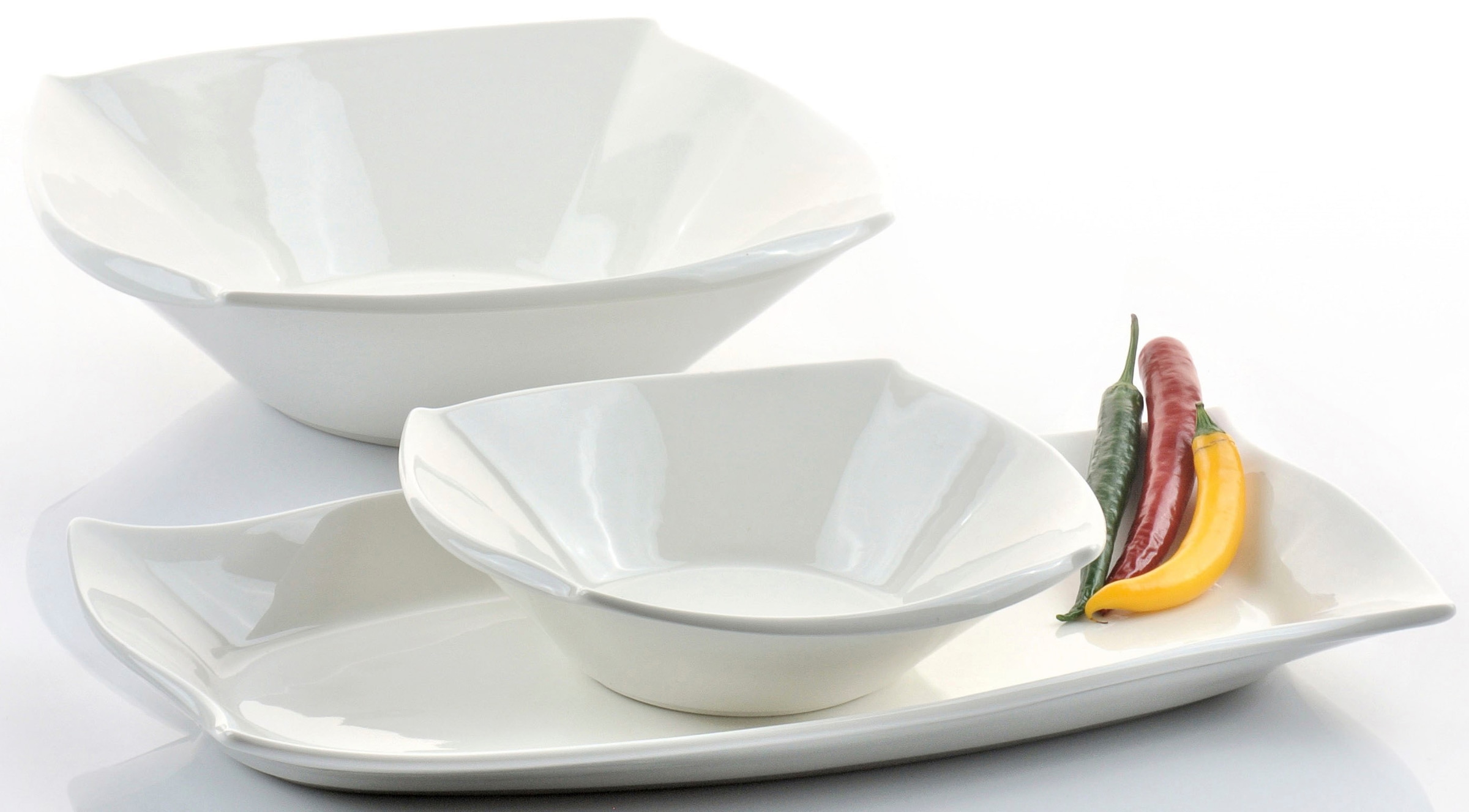 Retsch Arzberg Servier-Set »Emotion« Vitro-Porzellan