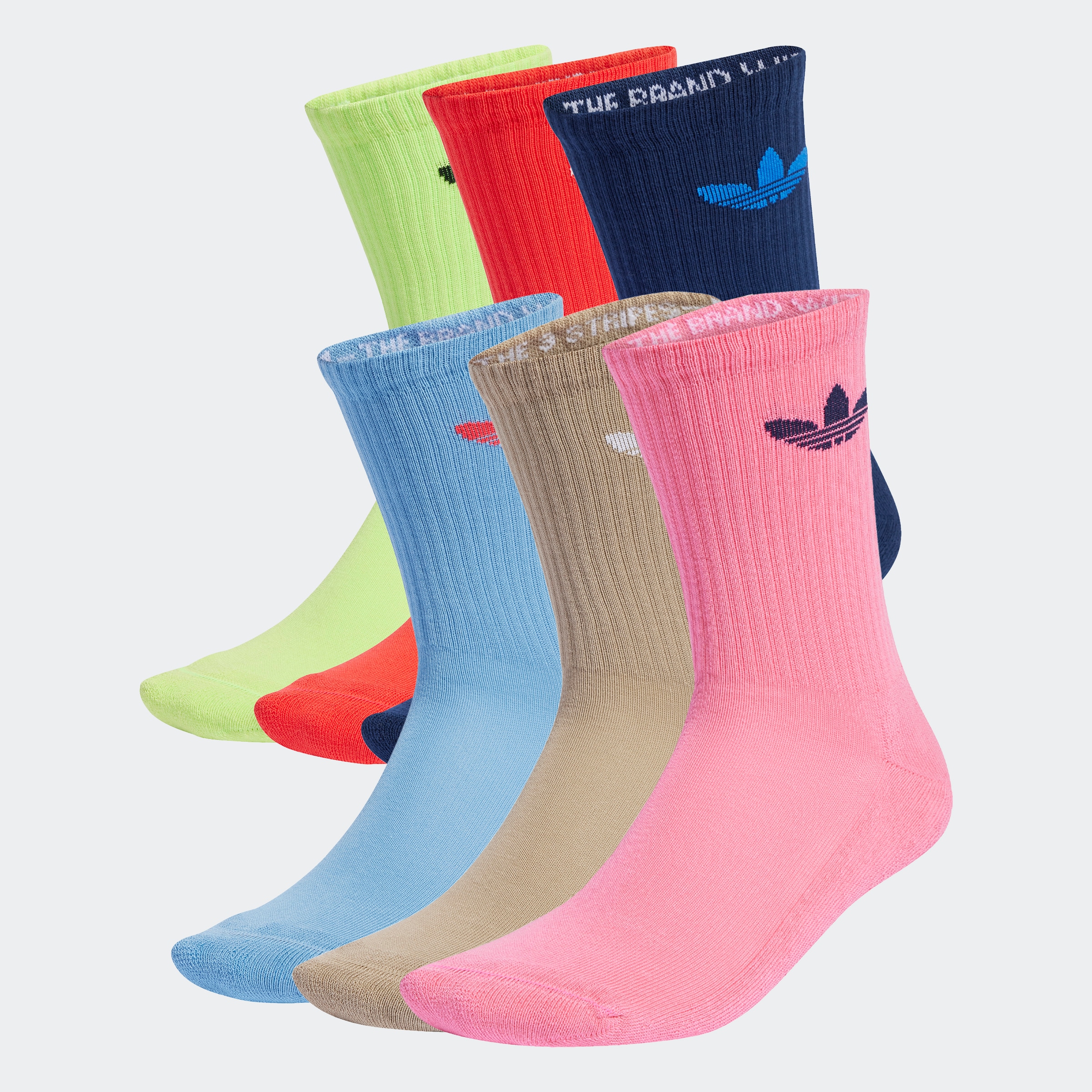 adidas Originals Sportsocken »TR CREW S 6P«, (6 Paar), 6 Pack Socken mit Logo