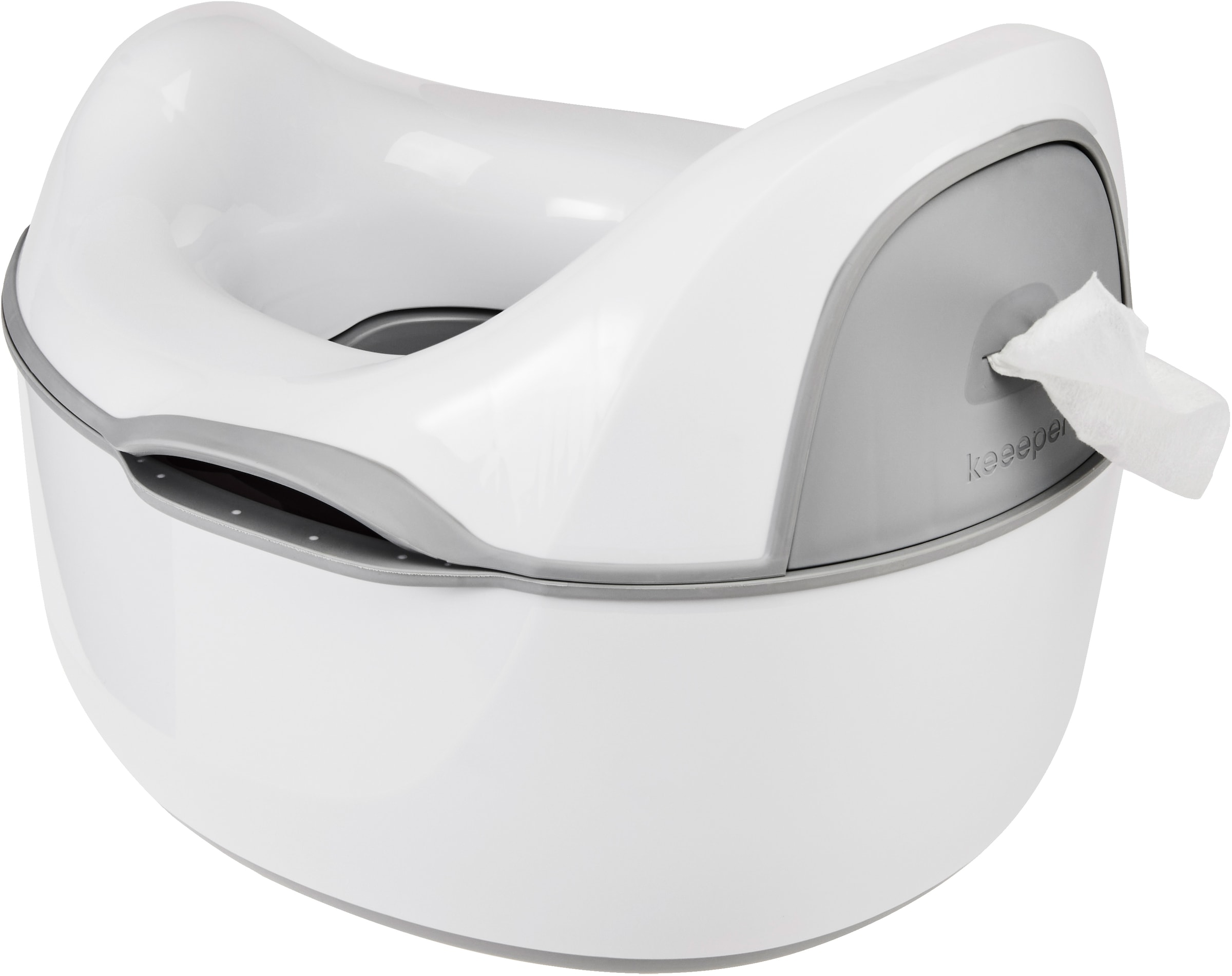 keeeper Toilettentrainer »kasimir babytopf deluxe 4in1, nordic white«, Made in Europe, FSC® - schützt Wald - weltweit