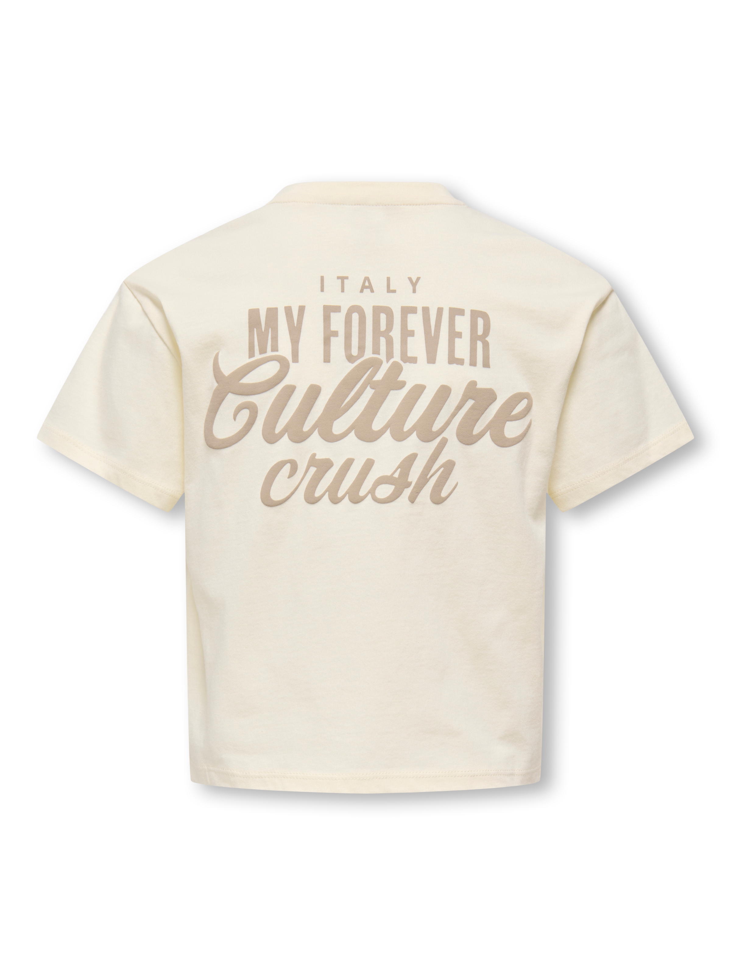 KIDS ONLY T-Shirt »KOGVILLA LIFE S/S BOXY PRINTED TOP JRS« in dezenter Boxy-Form