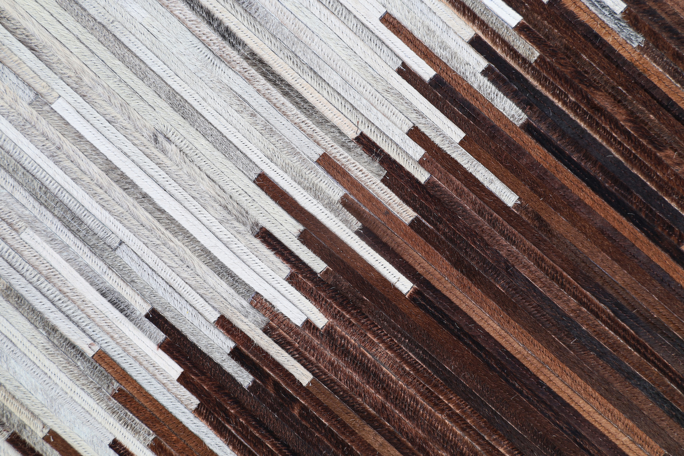 Myflair Möbel & Accessoires Fellteppich »Urban Hide, echtes Rinderfell« rechteckig 10 mm Höhe handgenäht, Naturprodukt, natürliche Struktur & Premium-Look