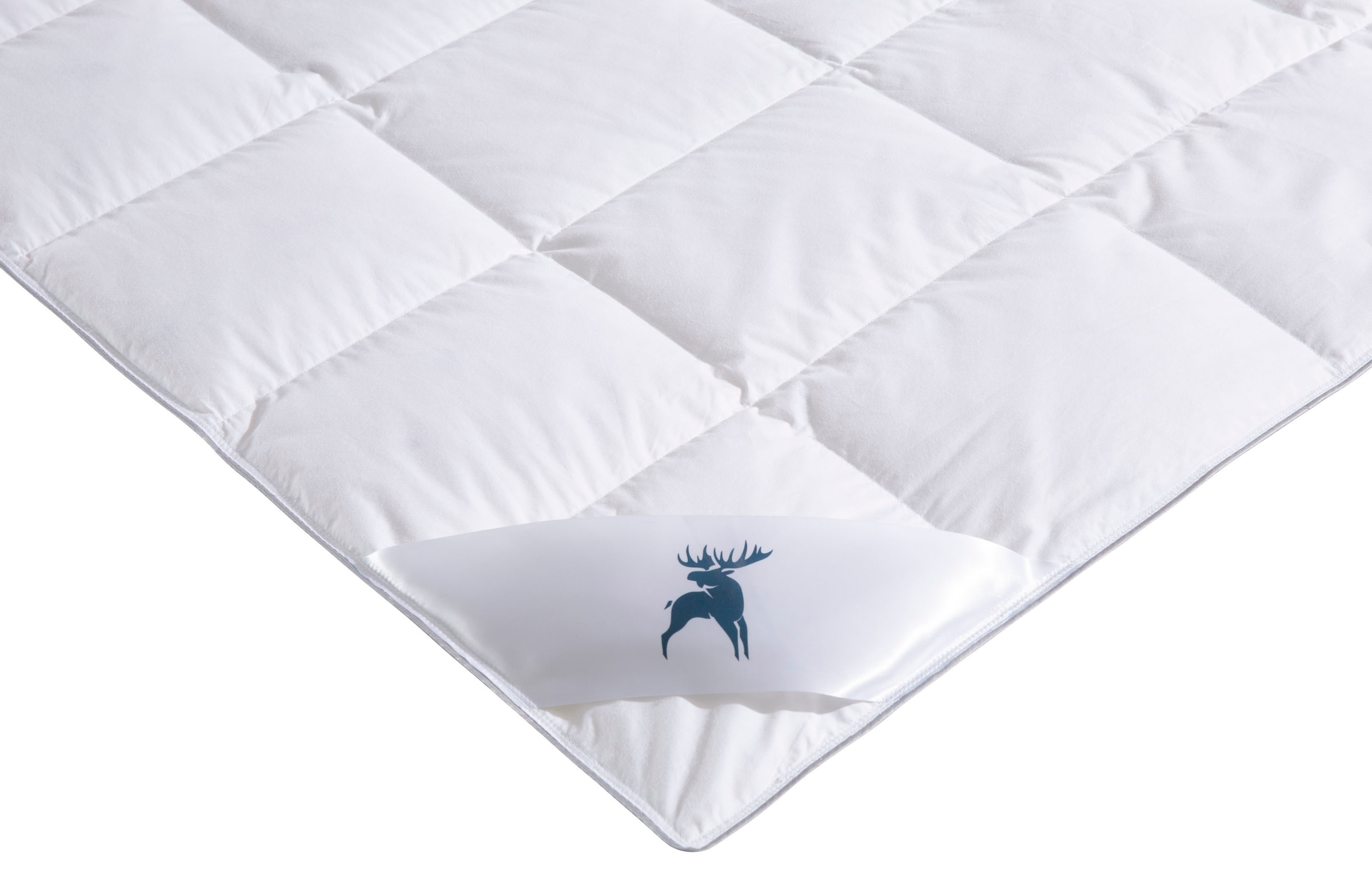 OTTO home Daunenbettdecke + Kopfkissen »Lodiken, Bettdecke 135x200 cm, 155x220 cm, Decke Made in Germany« Set mit Kissen 40x80 cm, 80x80 cm, Frühling, Sommer, Herbst,  Winter