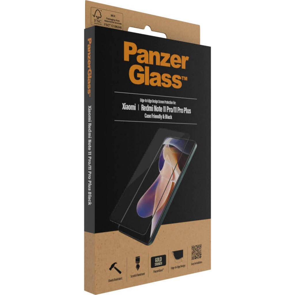 PanzerGlass Displayschutzglas »Xiaomi Redmi Note 11 Pro/ 11 Pro Plus CF«, (1 St.)