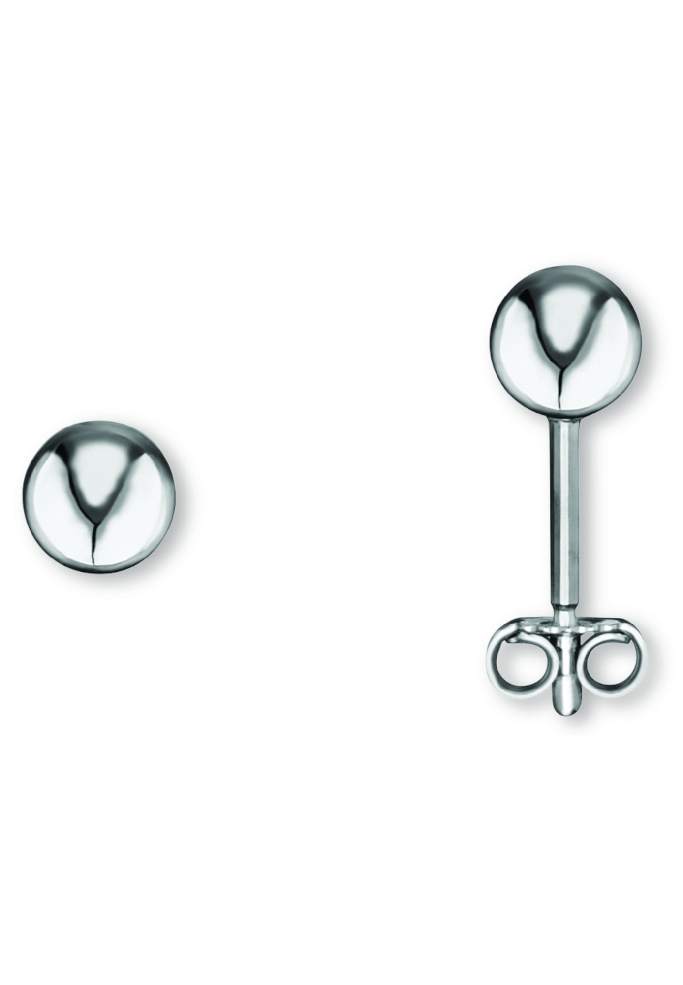 ONE ELEMENT Paar Ohrstecker »Kugel Ohrringe  Ohrstecker aus 925 Silber«