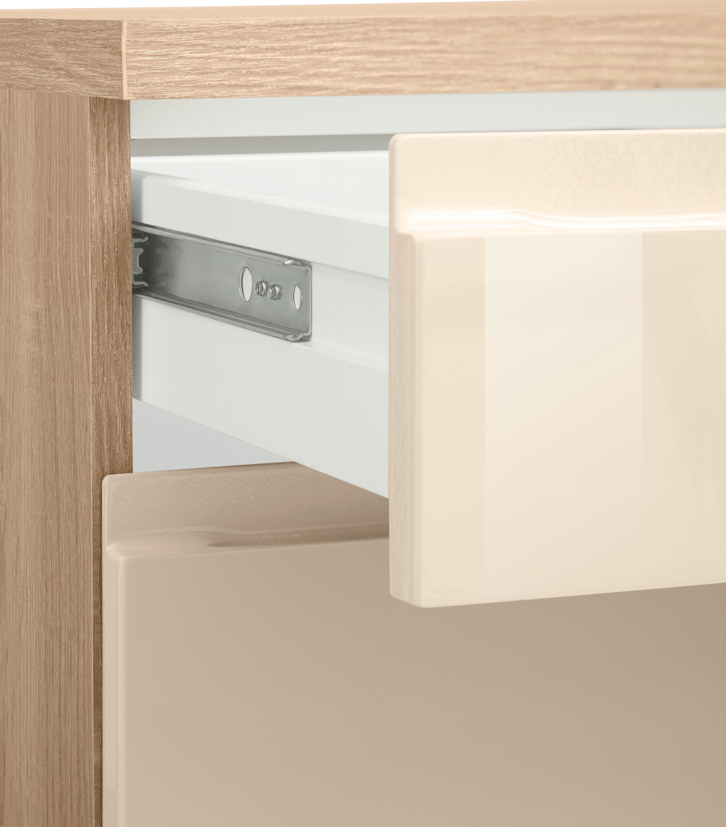 KOCHSTATION Küchenzeile »KS-Virginia« Breite 220 cm, wahlweise mit oder ohne E-Geräte