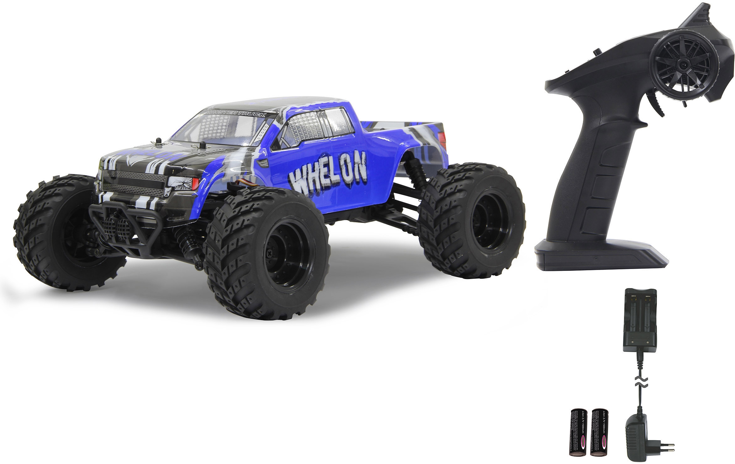 Jamara RC-Monstertruck »Whelon 4WD 1:12 2,4 GHz«