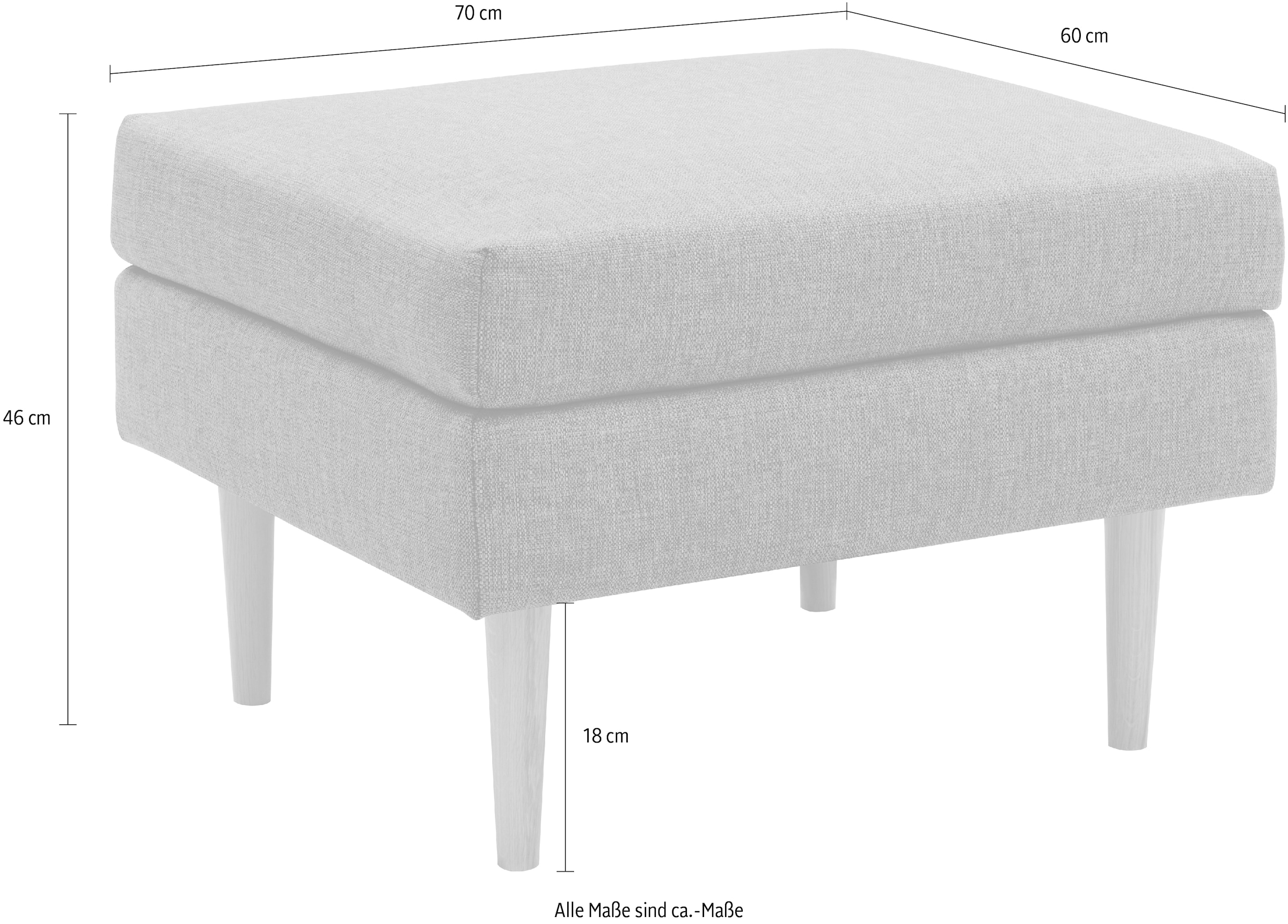 DOMO collection Polsterhocker »Filho, individuell erweiterbar«, Polsterhocker für Terrasse, Garten und Balkon, speziell für Outdoor