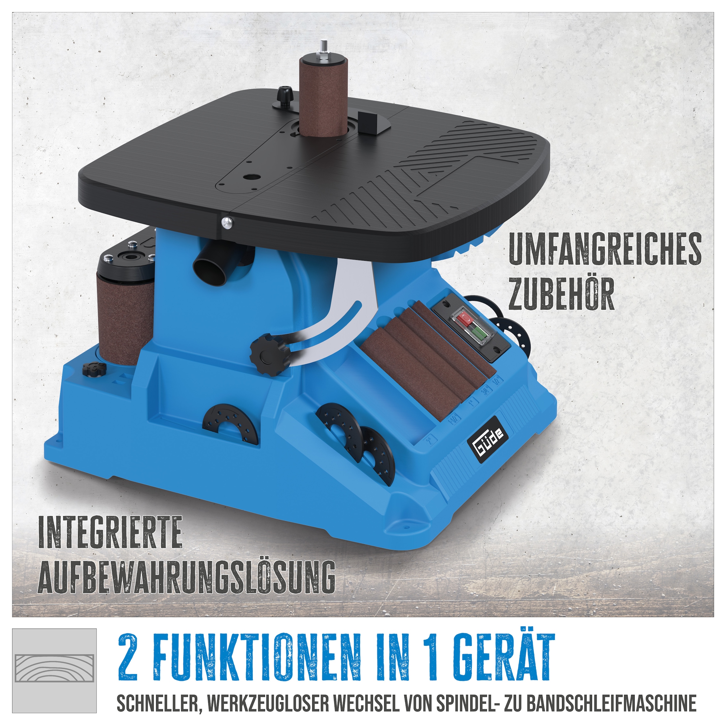 Güde Bandschleifer »Spindel-Bandschleifmaschine GSBSM 500«