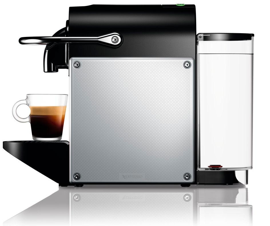 Nespresso Kapselmaschine »Pixie EN 124.S von DeLonghi, Silber«, inkl. Willkommenspaket mit 7 Kapseln