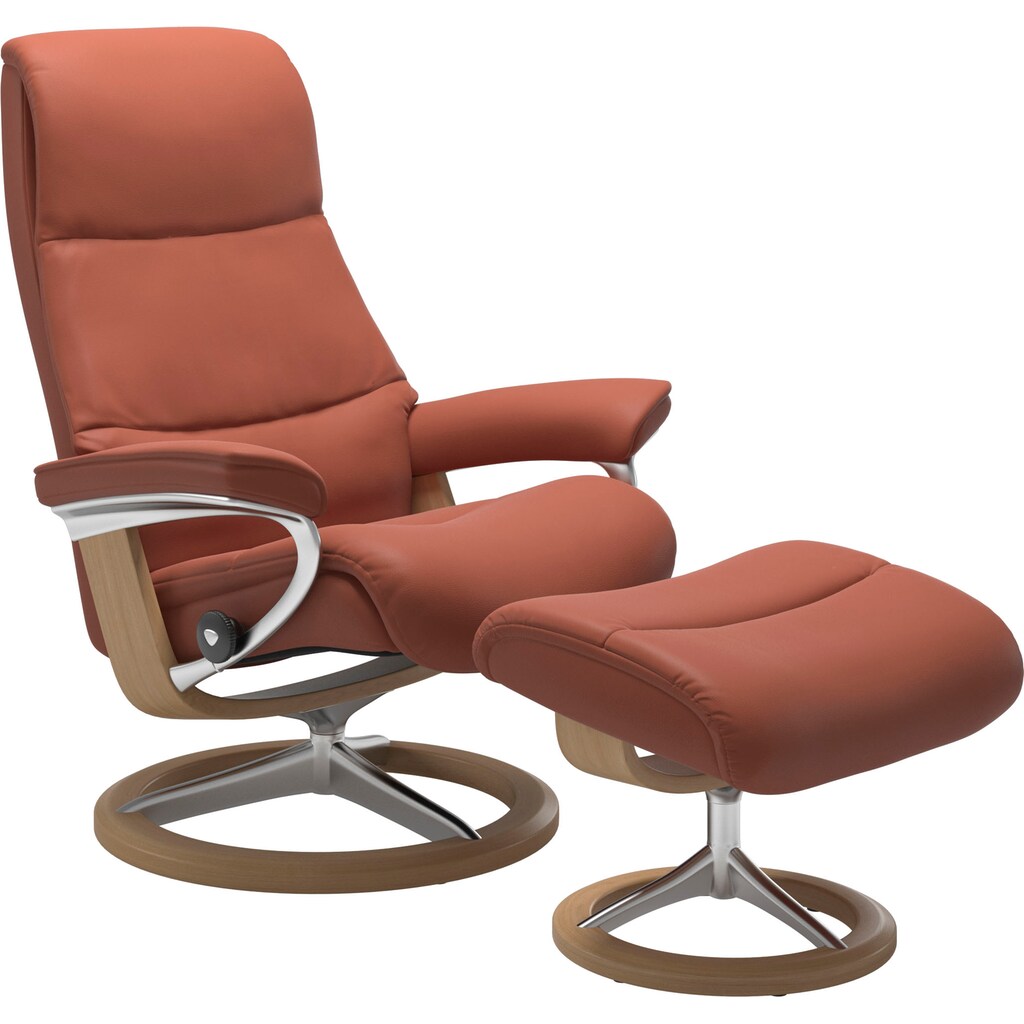 Stressless® Relaxsessel »View«, (Set, Relaxsessel mit Hocker)