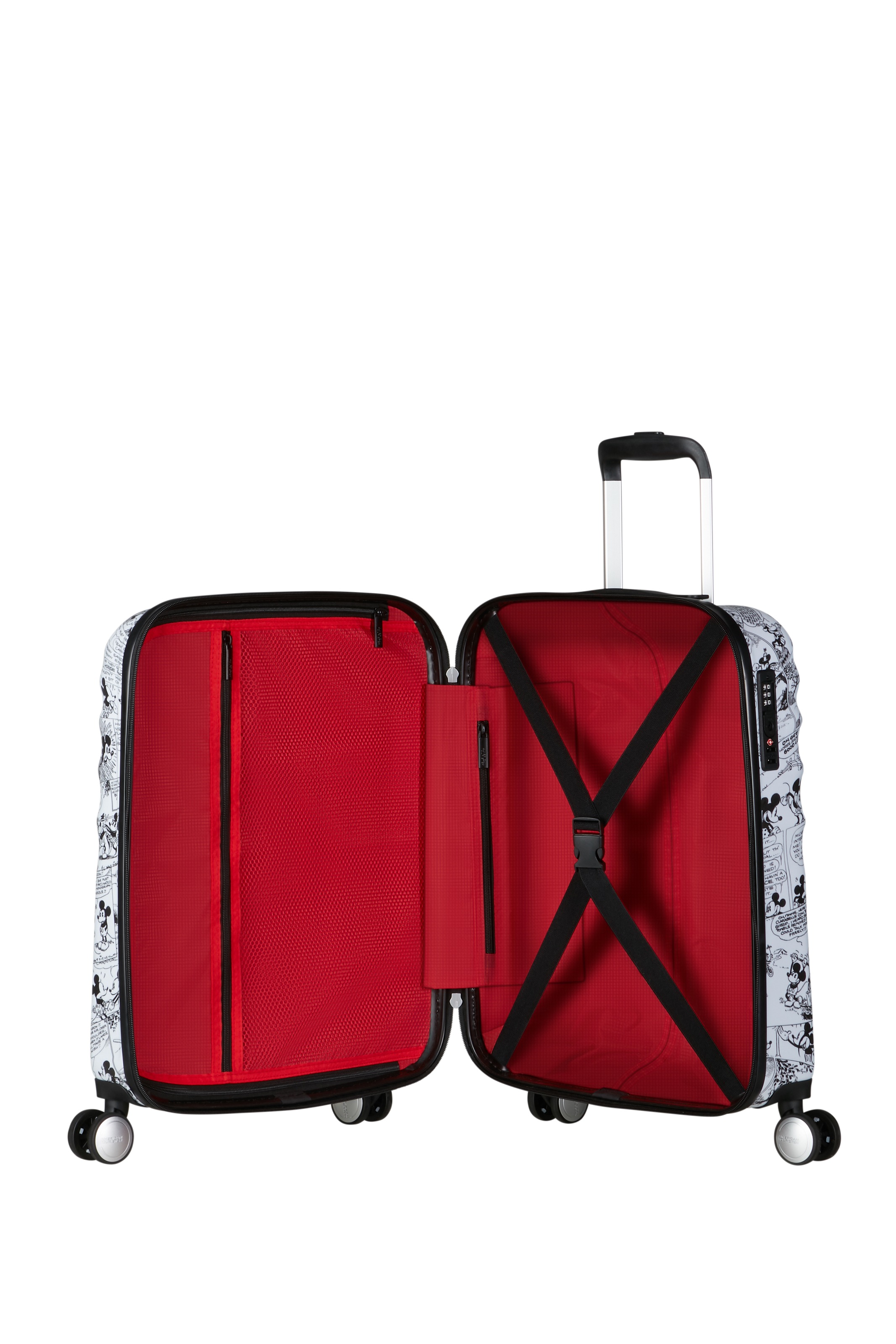 American Tourister® Hartschalen-Trolley »WAVEBREAKER DISNEY, verschiedene Motive« 36 l 4 Rollen Reisekoffer Reisegepäck