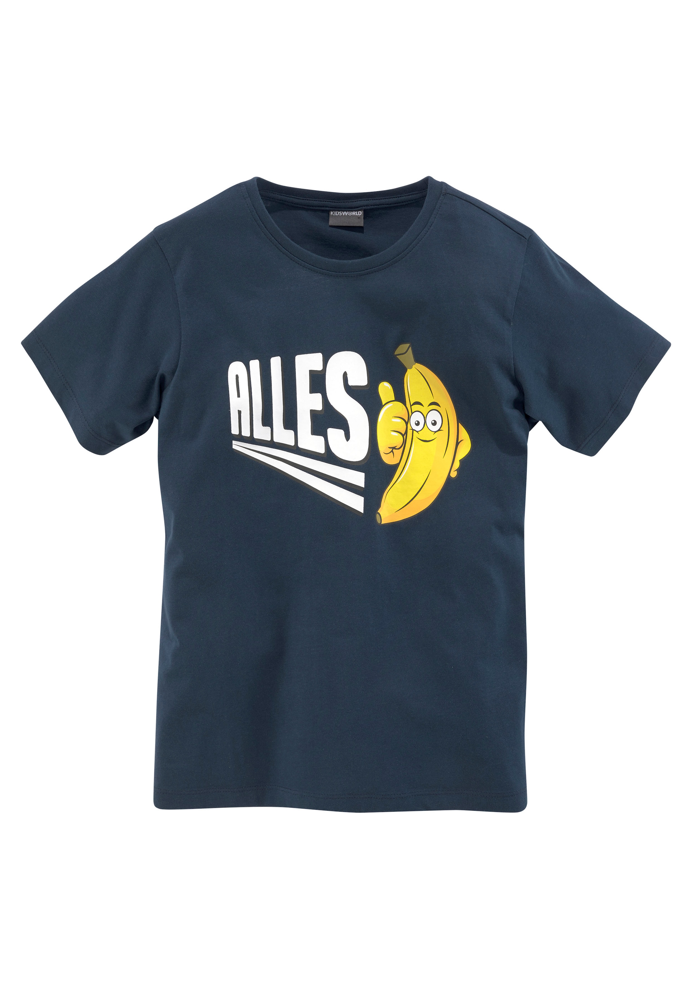 KIDSWORLD T-Shirt »ALLES BANANE«, Spruch bei