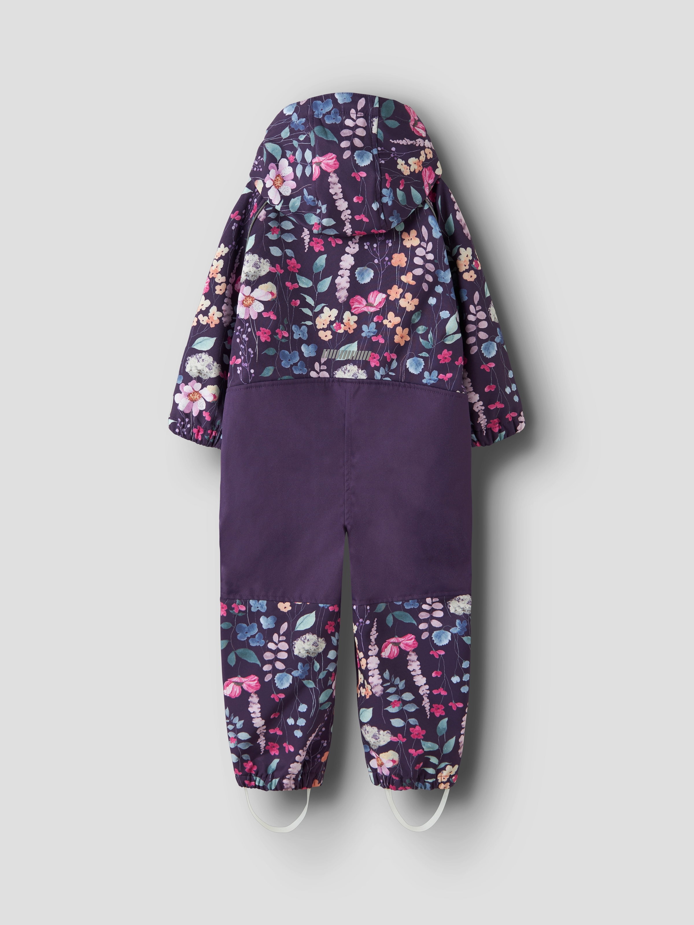 Name It Softshelloverall »NMFALFA08 SOFTSHELL SUIT AOP 1FO NOOS« mit verstellbarer und abnehmbarer Fußschlaufe