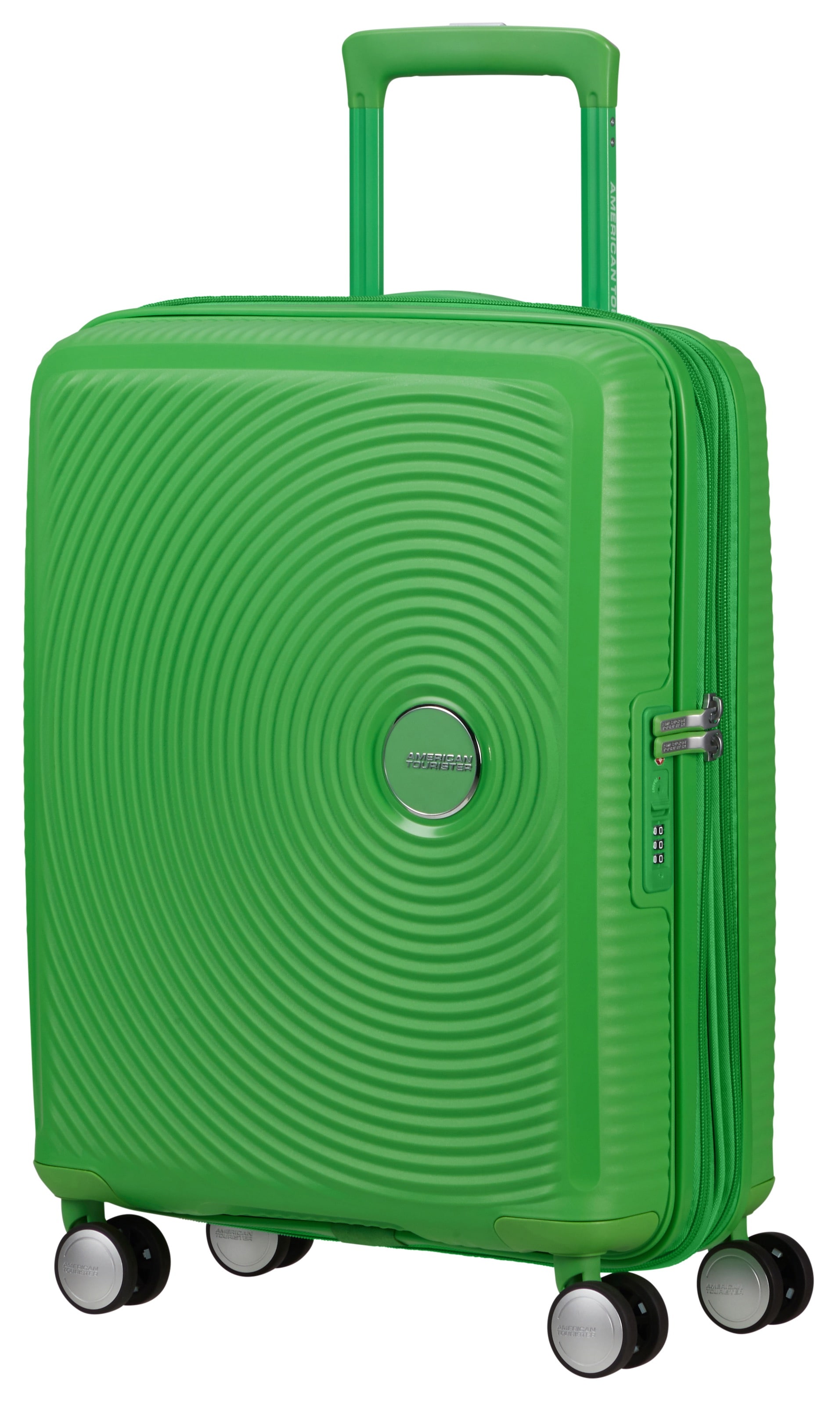 American Tourister® Hartschalen-Trolley »SOUNDBOX, in verschiedenen Farben und Größen«, 4 Rollen, Reisekoffer Trolley Aufgabegepäck TSA-Zahlenschloss Volumenerweiterung