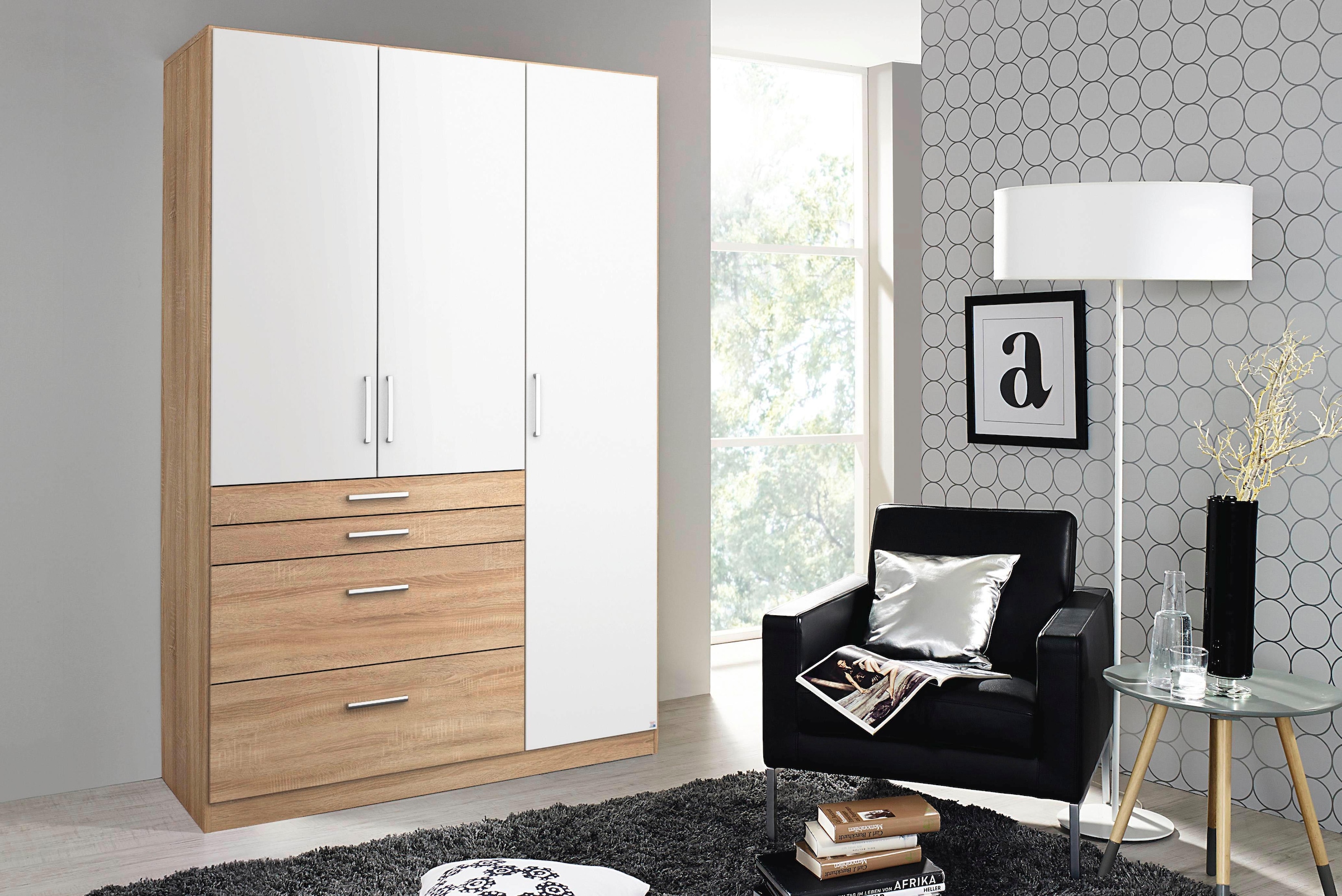 rauch Kleiderschrank »Harburg Drehtürenschrank Schlafzimmerschrank mit viel Stauraum«, Bestseller Schrank Garderobe im Schlafzimmer