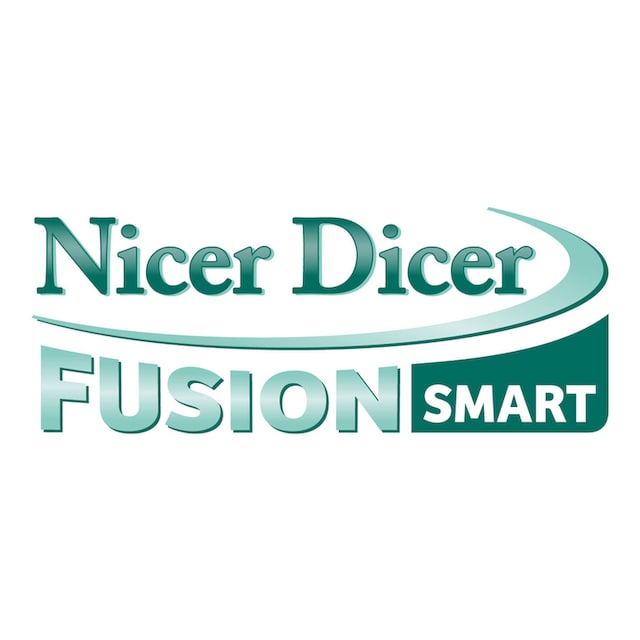 Genius Zerkleinerer »Nicer Dicer Fusion Smart«, 16-tlg. incl. Julietti Smart  Spiralschneider, 1250 ml Auffangbehälter mit 3 Jahren XXL Garantie