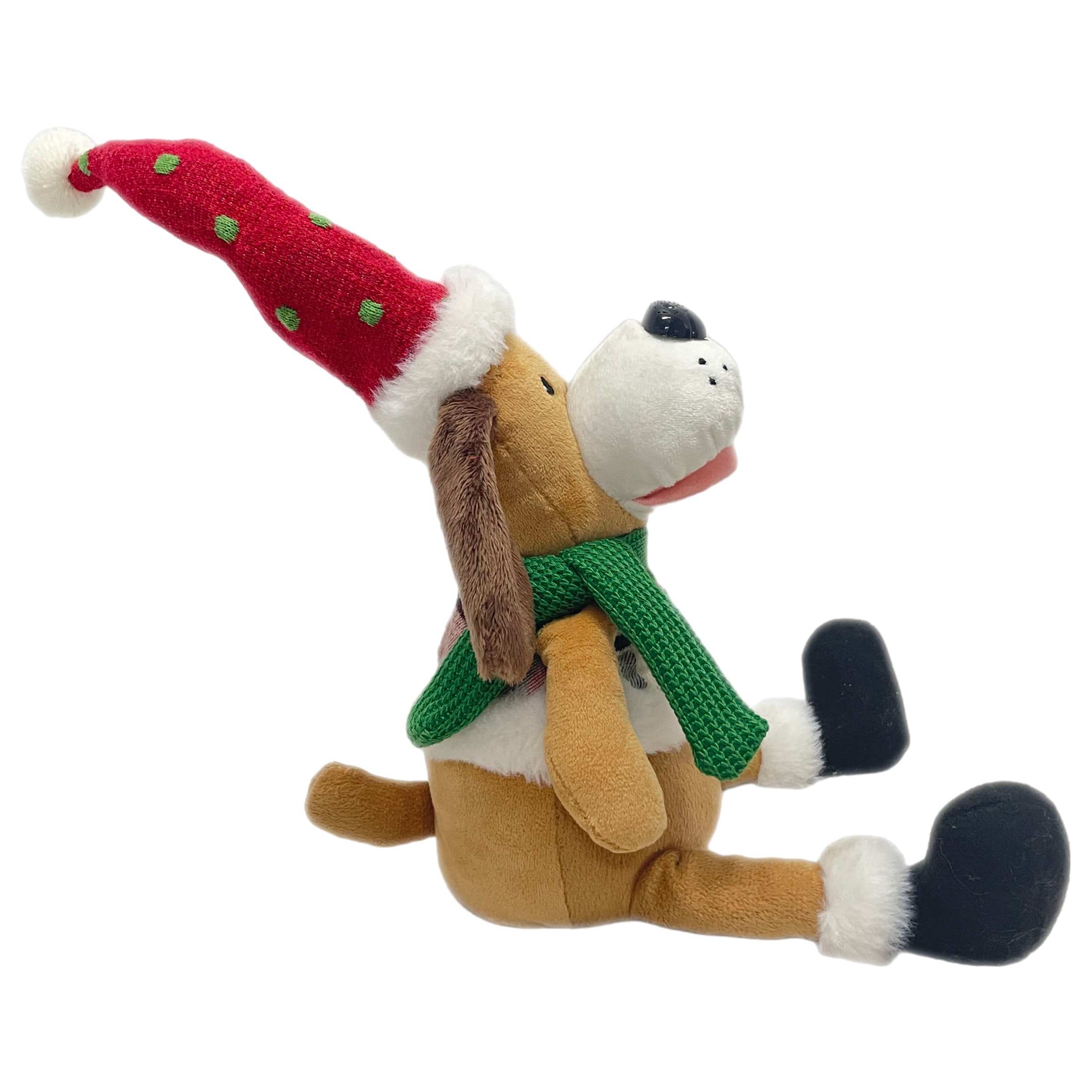 SHX Weihnachtsfigur »Singender und schaukelnder Hund«, Bewegung, lebhafte Musik