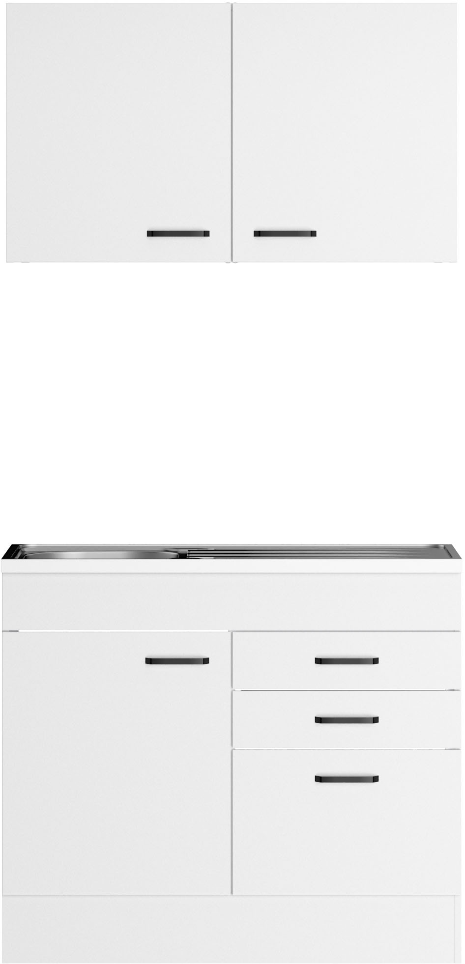 OPTIFIT Pantryküche »OPTImulti« Breite 100 cm, Tiefe 50 cm, mit Spülenauflage