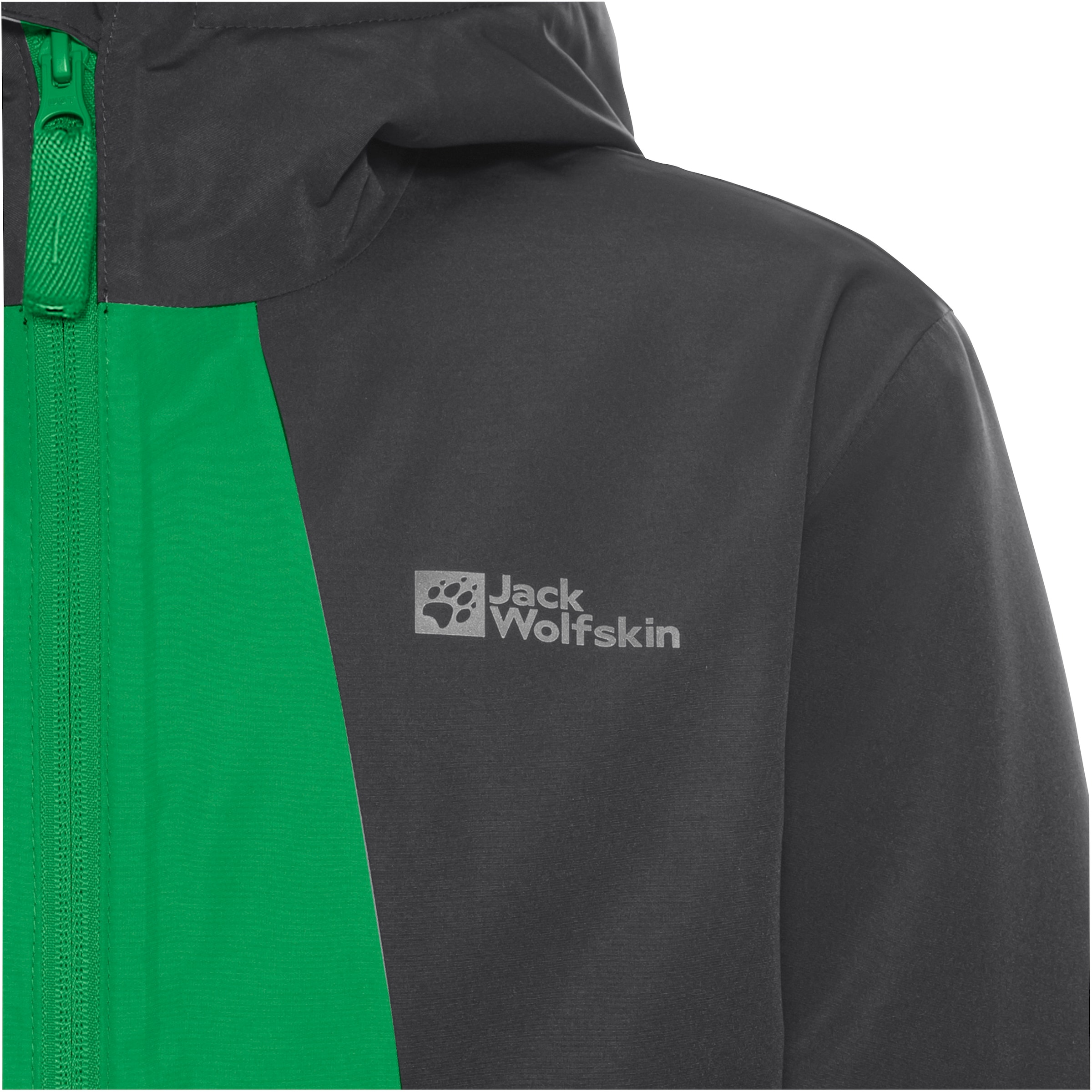 Jack Wolfskin Funktionsjacke »TERRAVIEW 2L JKT M« für vielseitige Einsätze, mit fest verbundener Kapuze, atmungsaktiv