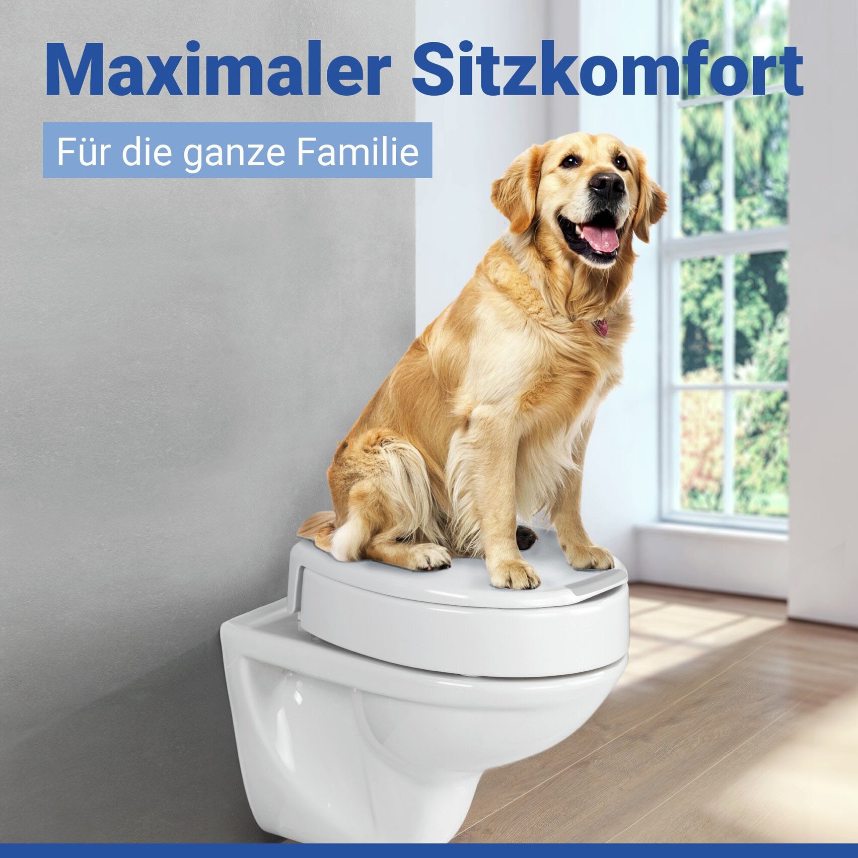 WENKO WC-Sitz »Secura« aus Duroplast