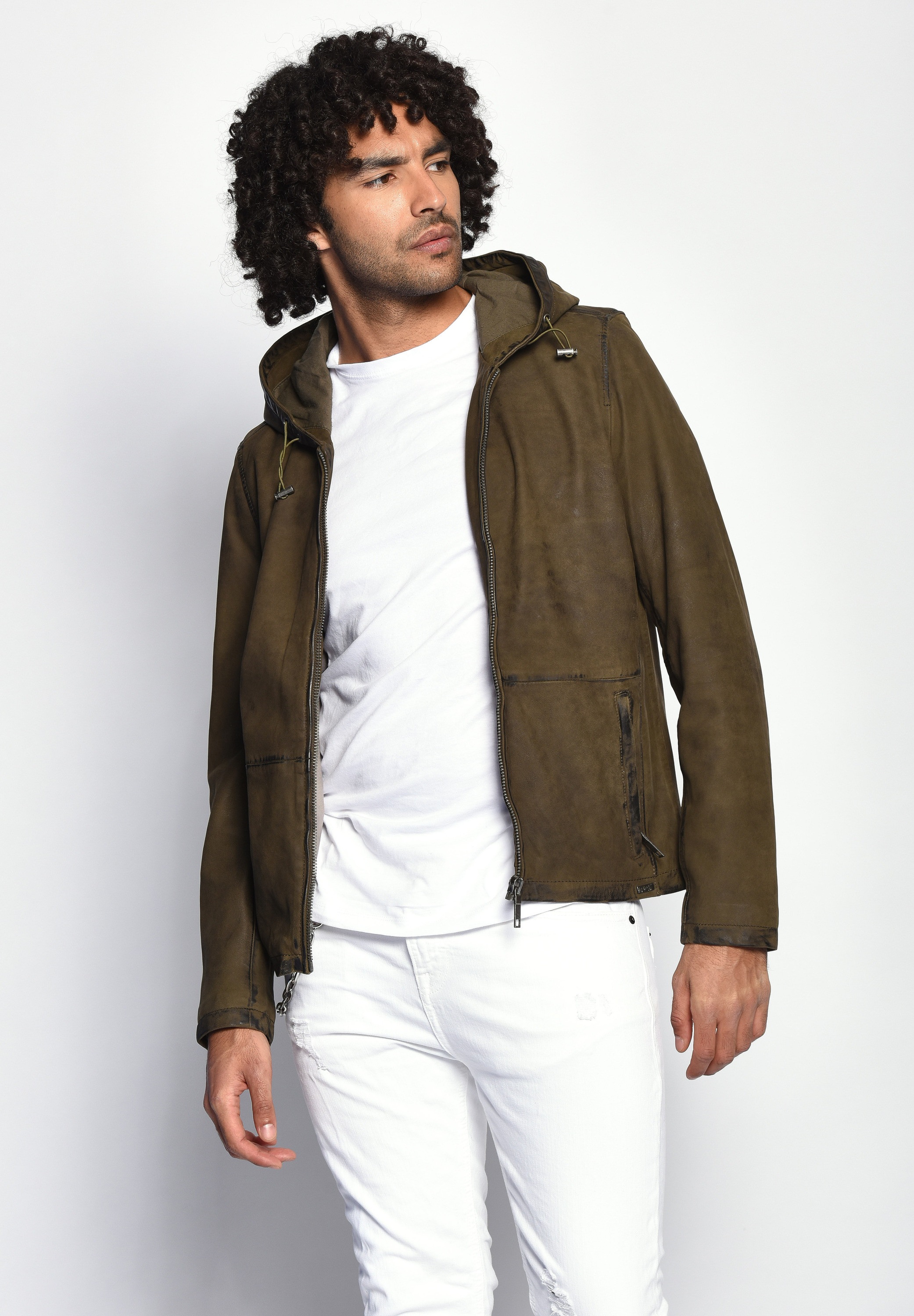 Maze Lederjacke »Lederjacke Baton«