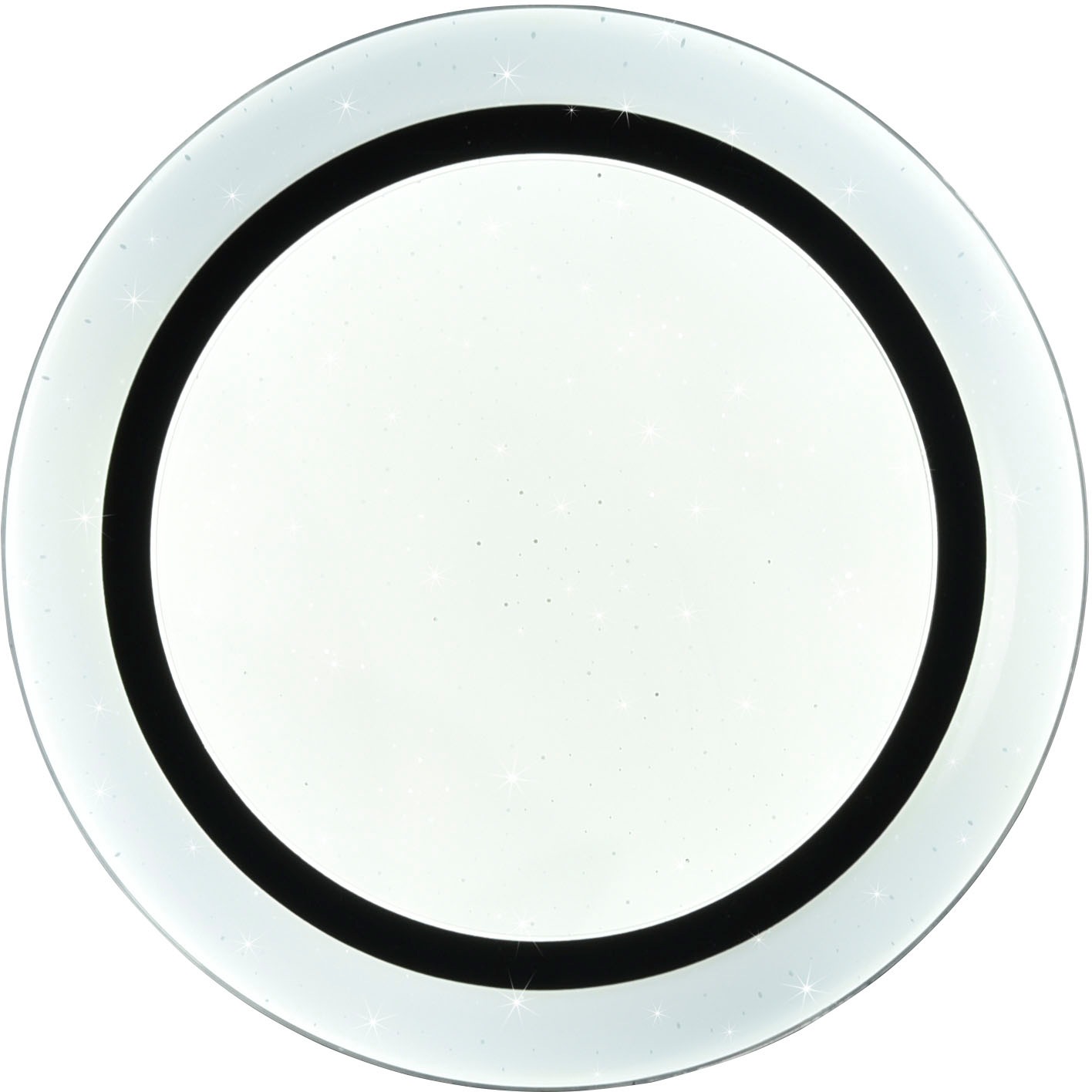 REALITY Leuchten LED Deckenleuchte »Atria«, 1 flammig, Leuchtmittel LED-Board | LED fest integriert, Starlight Effekt, Fernbedienung, Lichtfarbe einstellbar dimmbar Memory